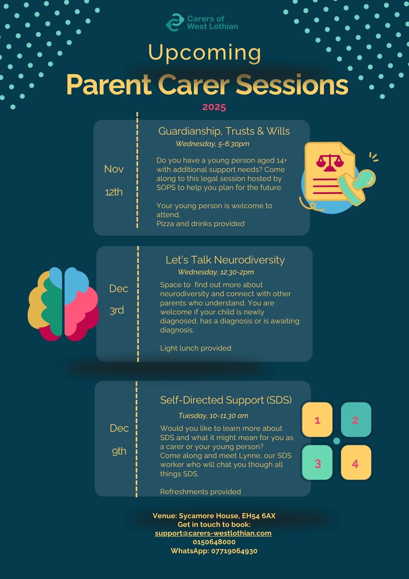 Parent Carer Information Sessions