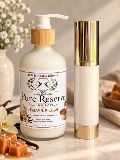 Caramel & Cream Tallow Lotion