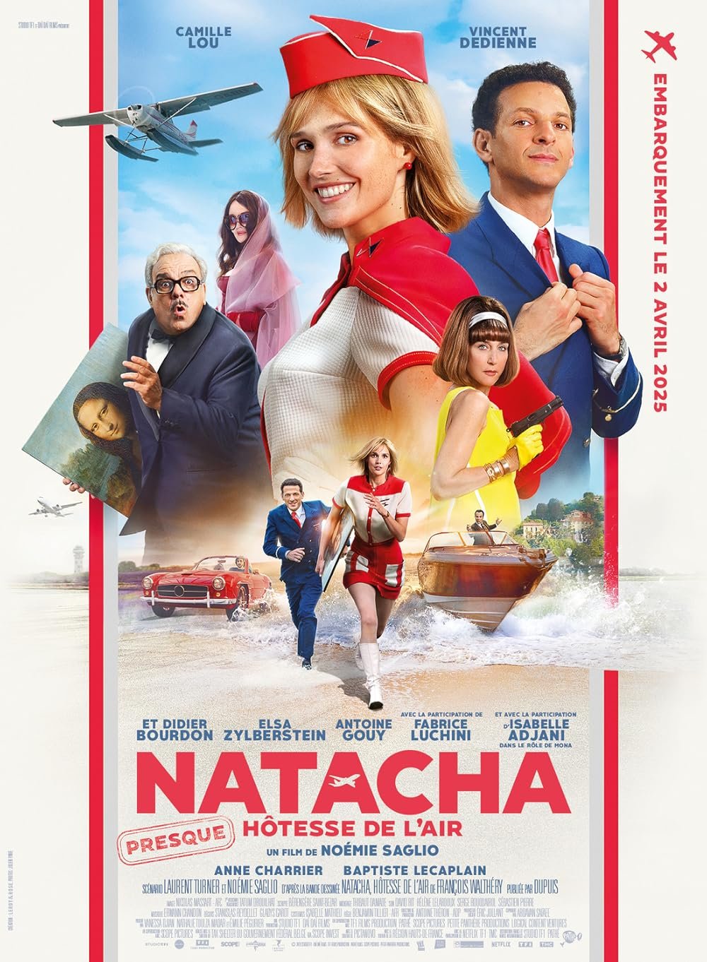 Natacha (presque) hôtesse de l'air (2025)