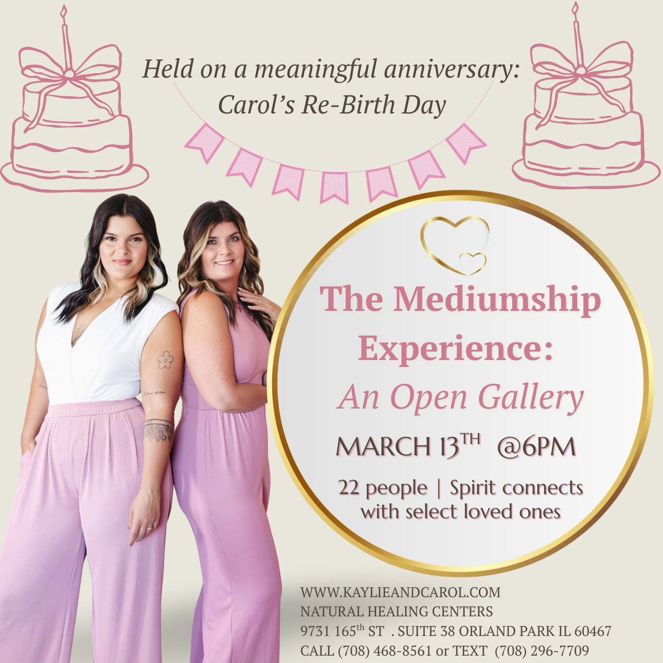 The Mediumship Experience: Carols Re-Birth Day