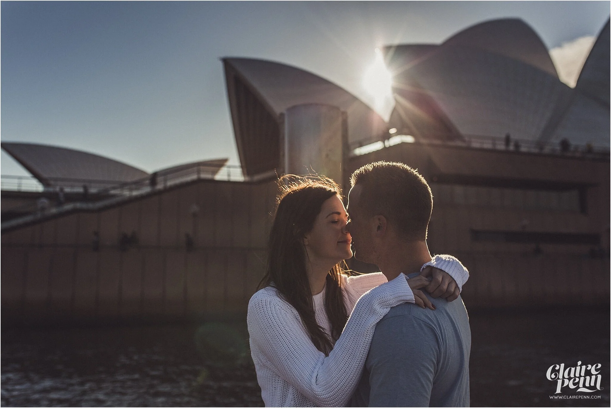 A sunset love shoot, Sydney - Jen & Ben