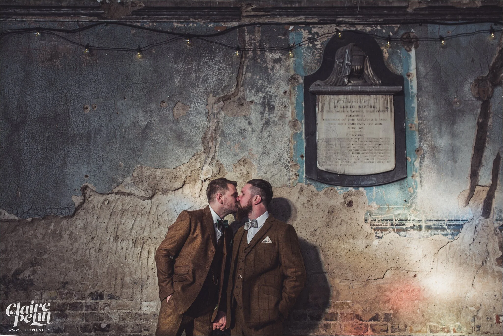 Asylum & One Friendly Place wedding in London - Anthony & Nicholas