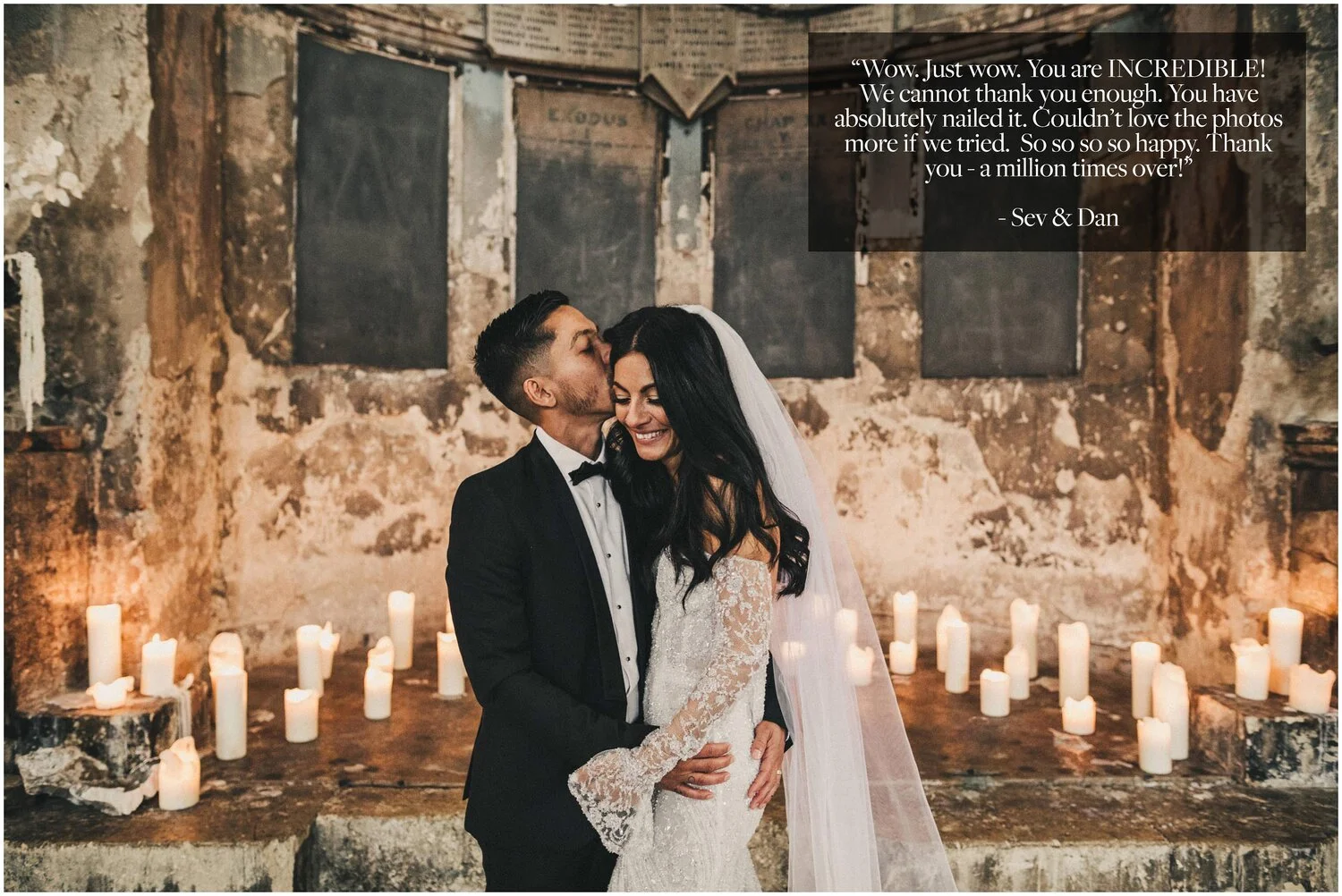 Sev & Dan ~ Asylum Chapel/One Friendly Place wedding, London