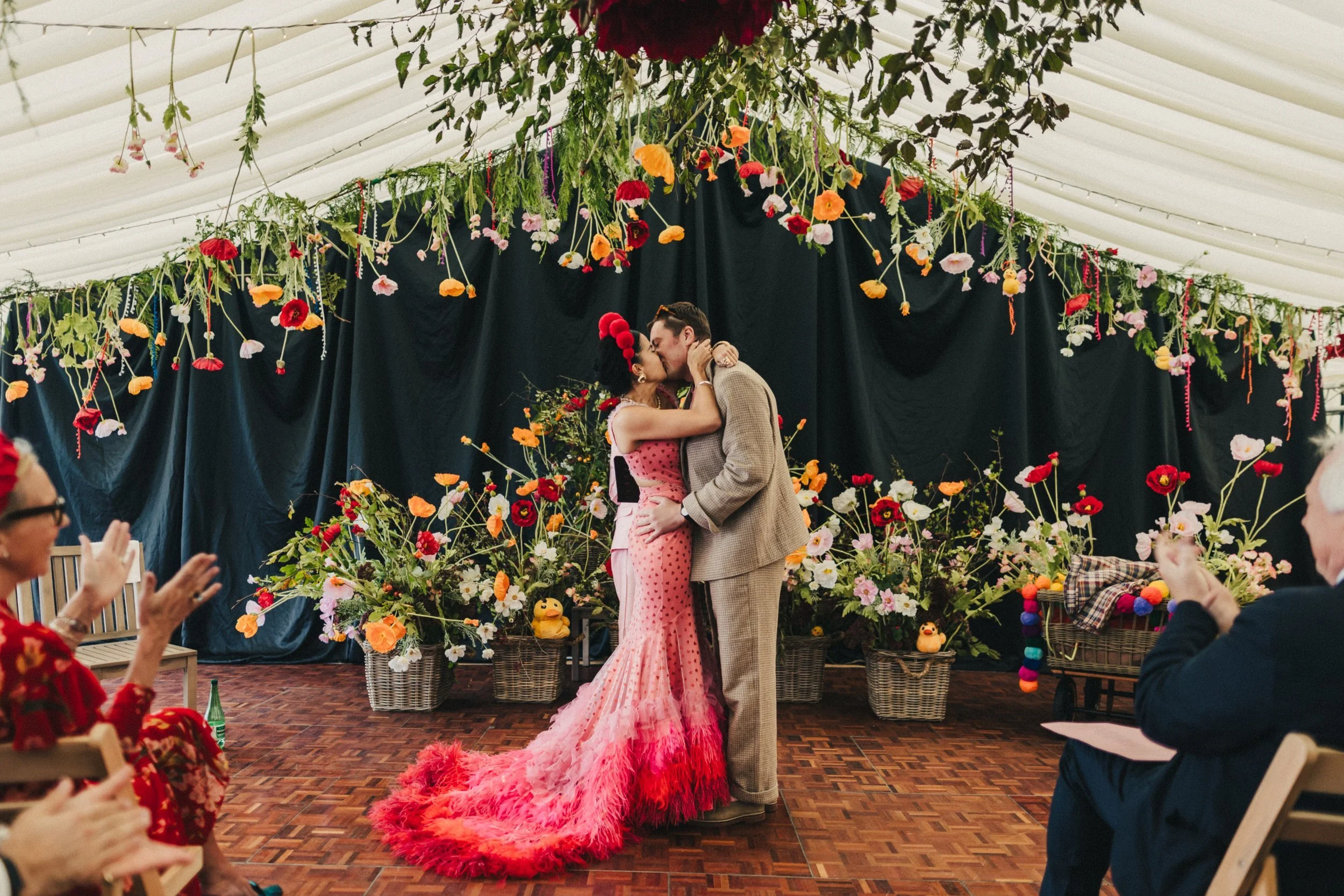 Chalk+Barn+Wiltshire+colourful+wedding+Freda+Kahlo+dress-016.jpg