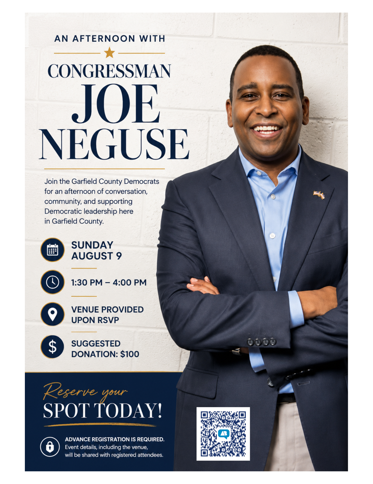 An Afternoon With Joe Neguse