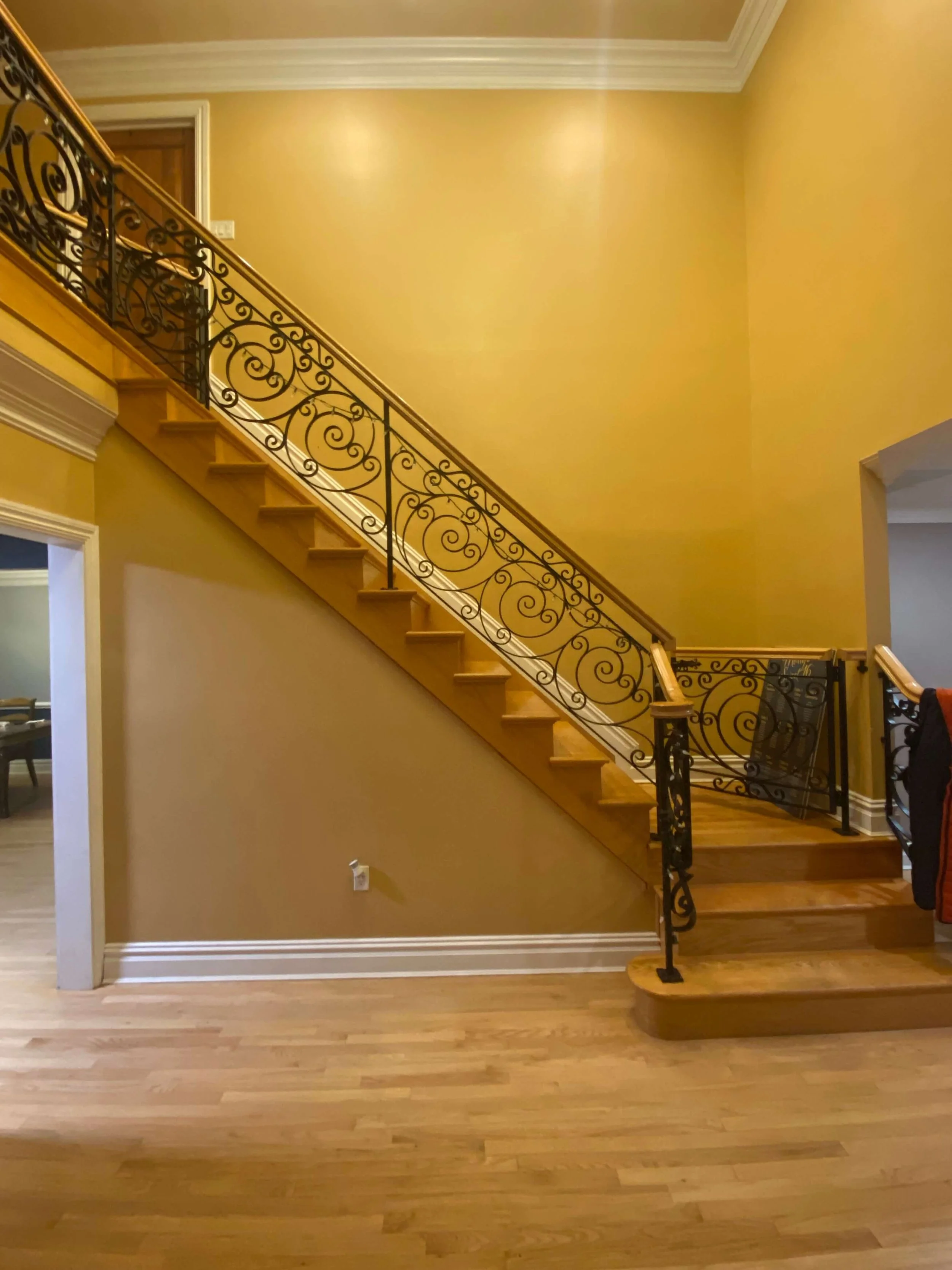 Entry Staircase Before