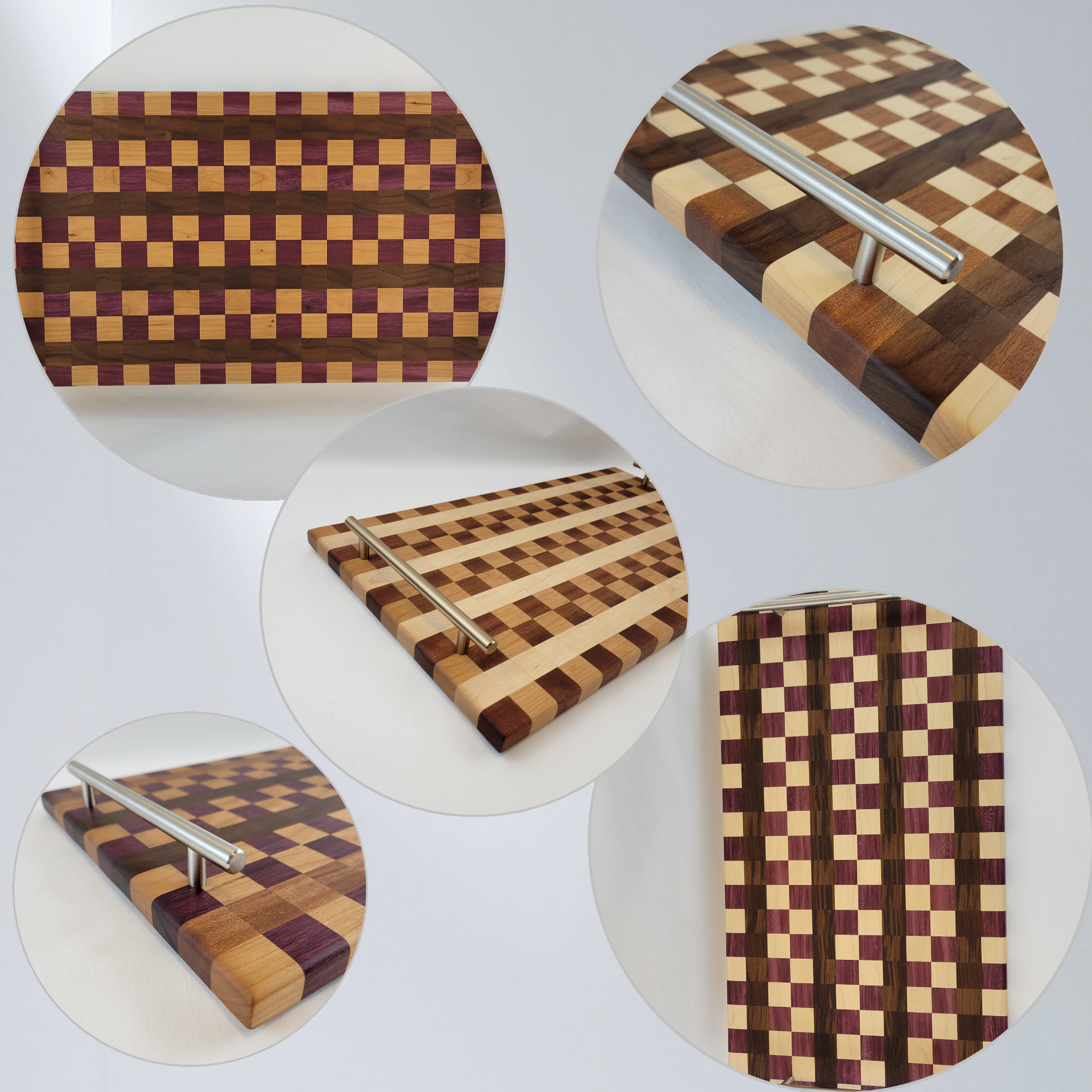 Checkered Serving Trays