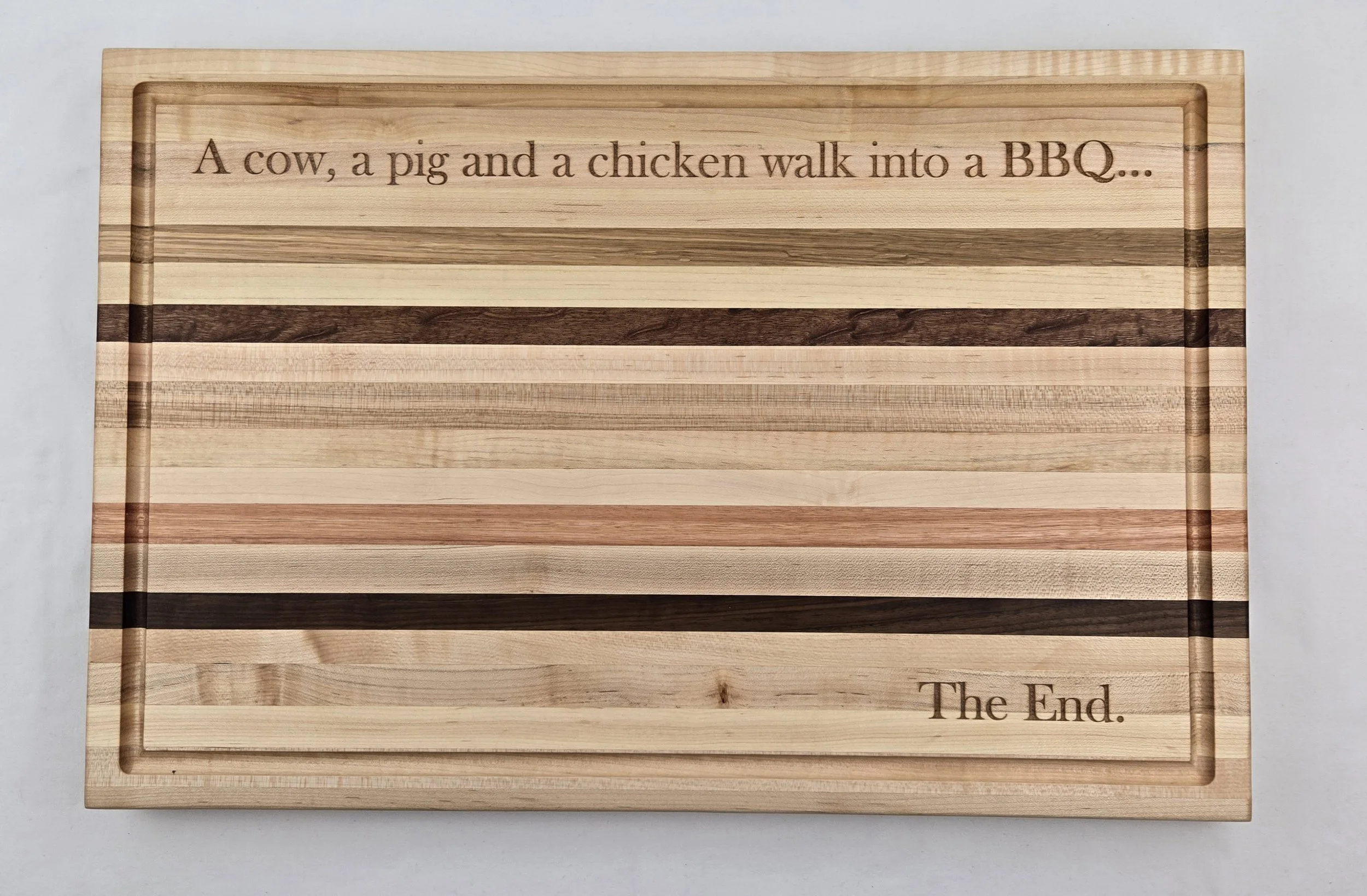 Etched Large Serving Board with Juice Grove (5218)