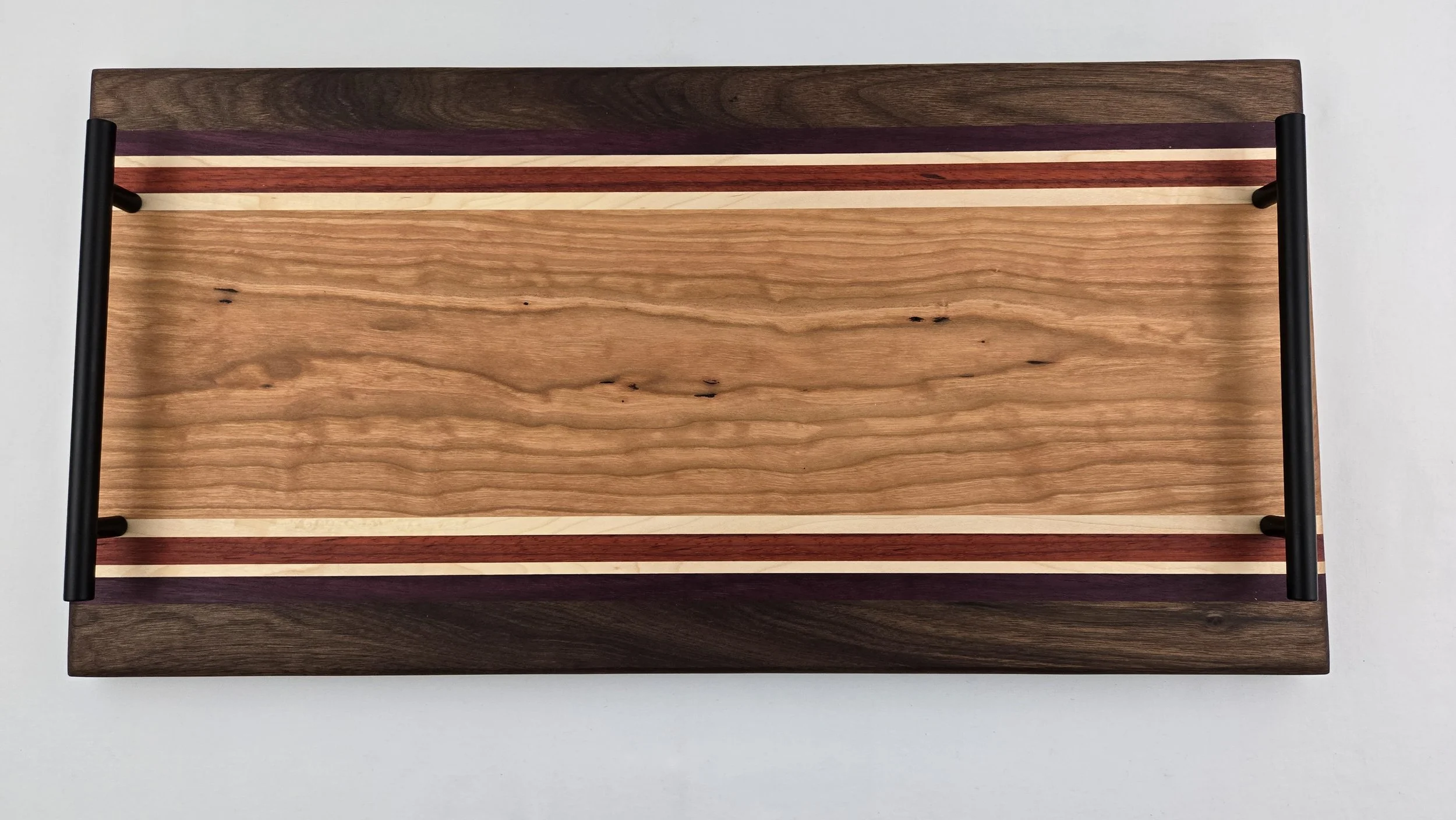 Cherry, Walnut & Maple Charcuterie/Serving Tray (585)