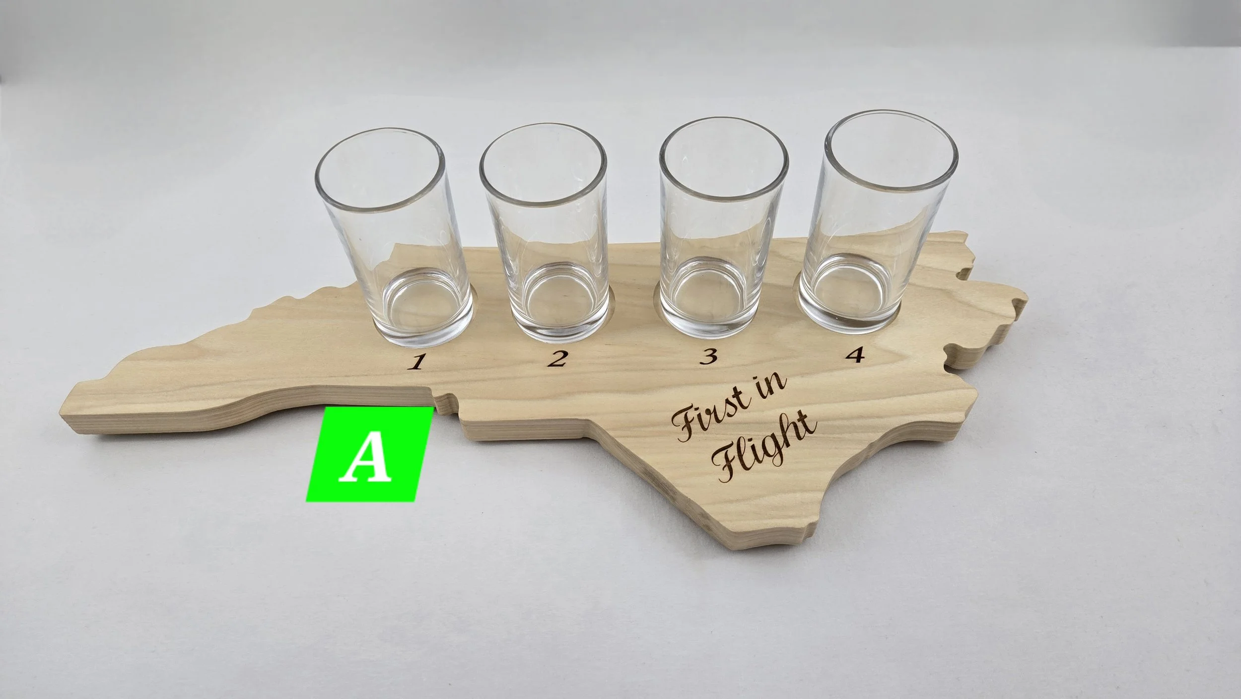 North Carolina Drink/Dessert Flight Boards