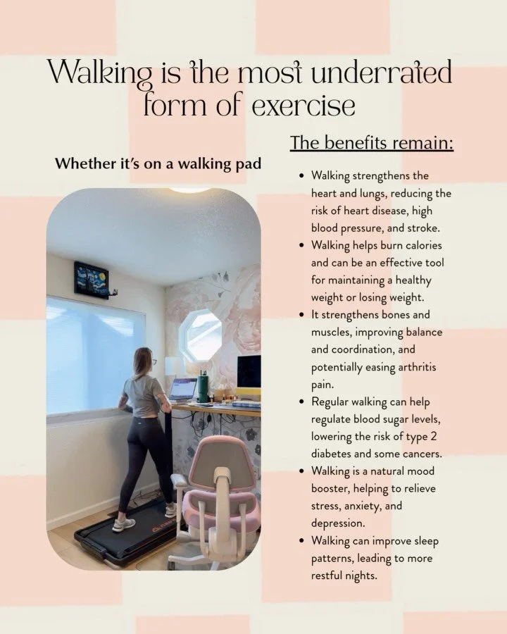 We&rsquo;re all guilty of complicating fitness-but fitness is simply moving your body in any way that feels good for you. 🫶🏼

You don&rsquo;t have to follow the latest trend, just get out for A WALK. 🚶🏼&zwj;♀️👟🎧

It&rsquo;s free, it has mental 