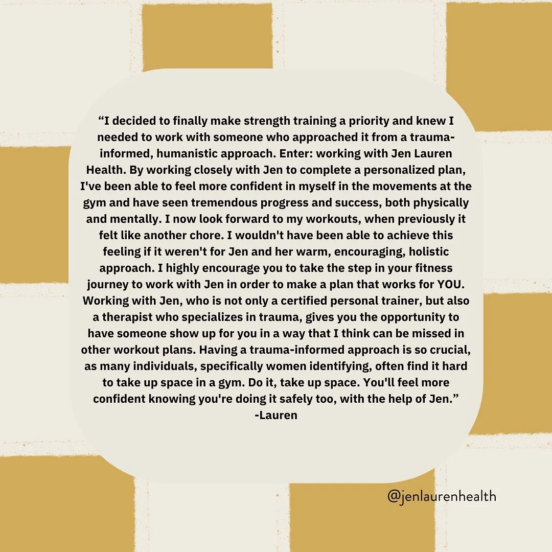 I still pinch myself that I now get to work with incredible women in the fitness space each week, alongside my therapy clients. 🫶🏼

If this resonates with you, let&rsquo;s work together 📧 

#personaltraining #personaltrainer #fitnessinspo #fitness