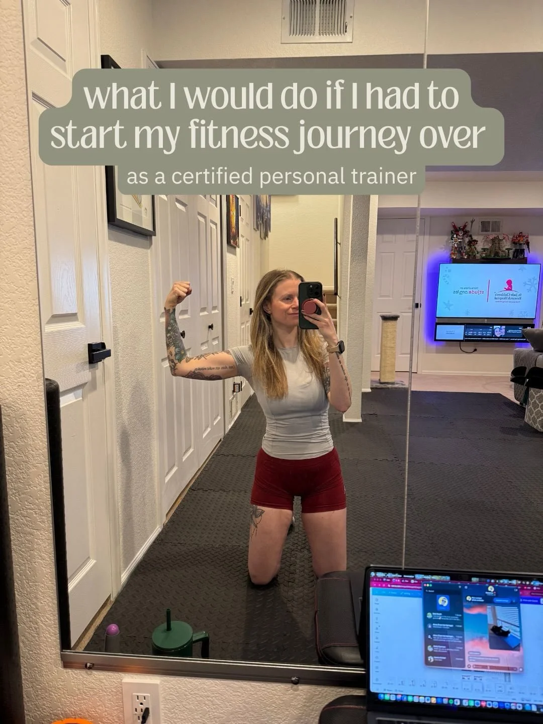 Here&rsquo;s what I would do if I started my fitness journey over from scratch (as a certified personal trainer) 💪🏼

👏🏼Always 👏🏼warm 👏🏼up 👏🏼before 👏🏼 your 👏🏼 workout, and bestie, I&rsquo;m not talking the treadmill. I&rsquo;m talking *a