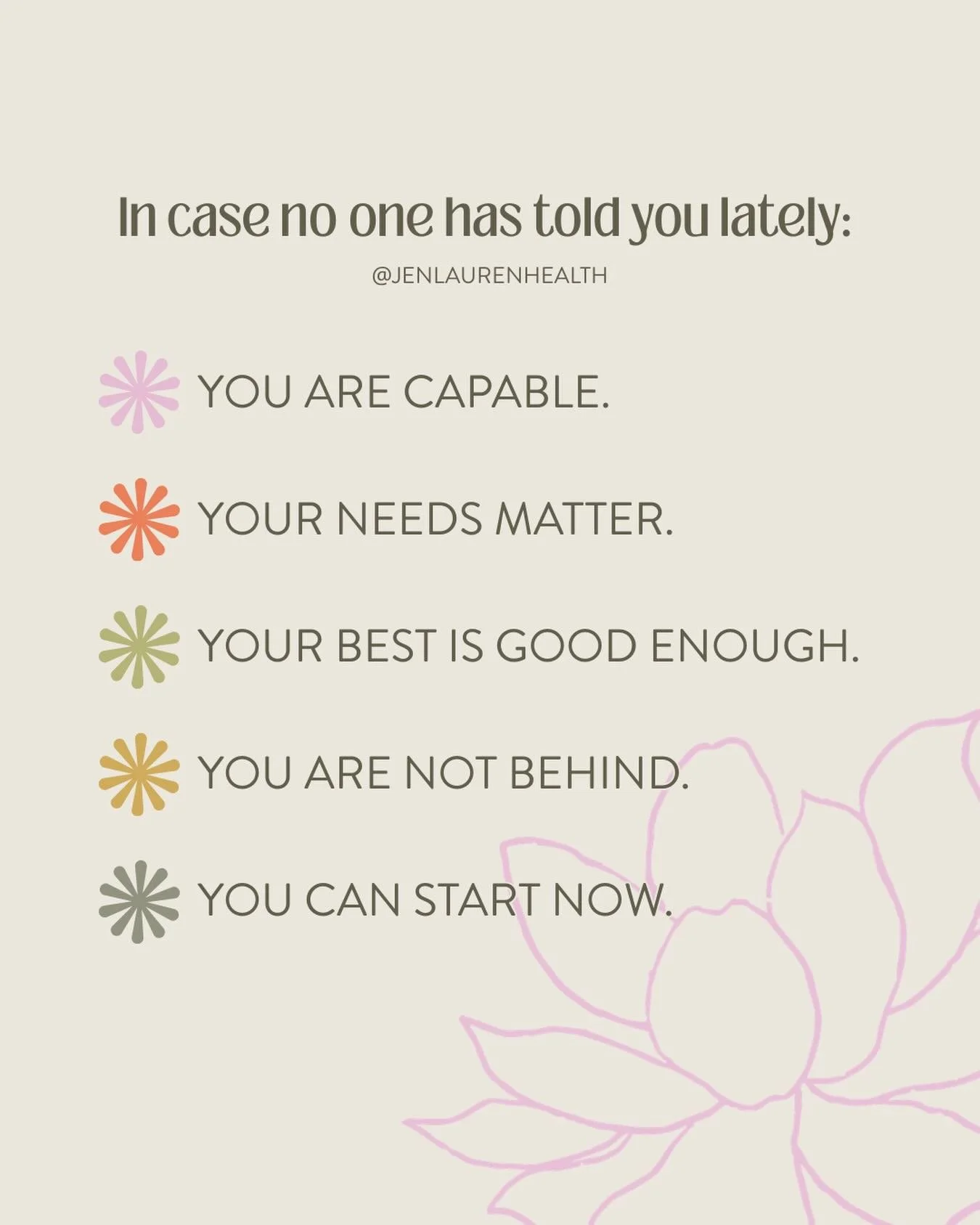 Friday reminder, from your friendly therapist 💌

#mentalhealth #mentalhealthawareness #selfcarematters #mentalhealthmatters #reminder