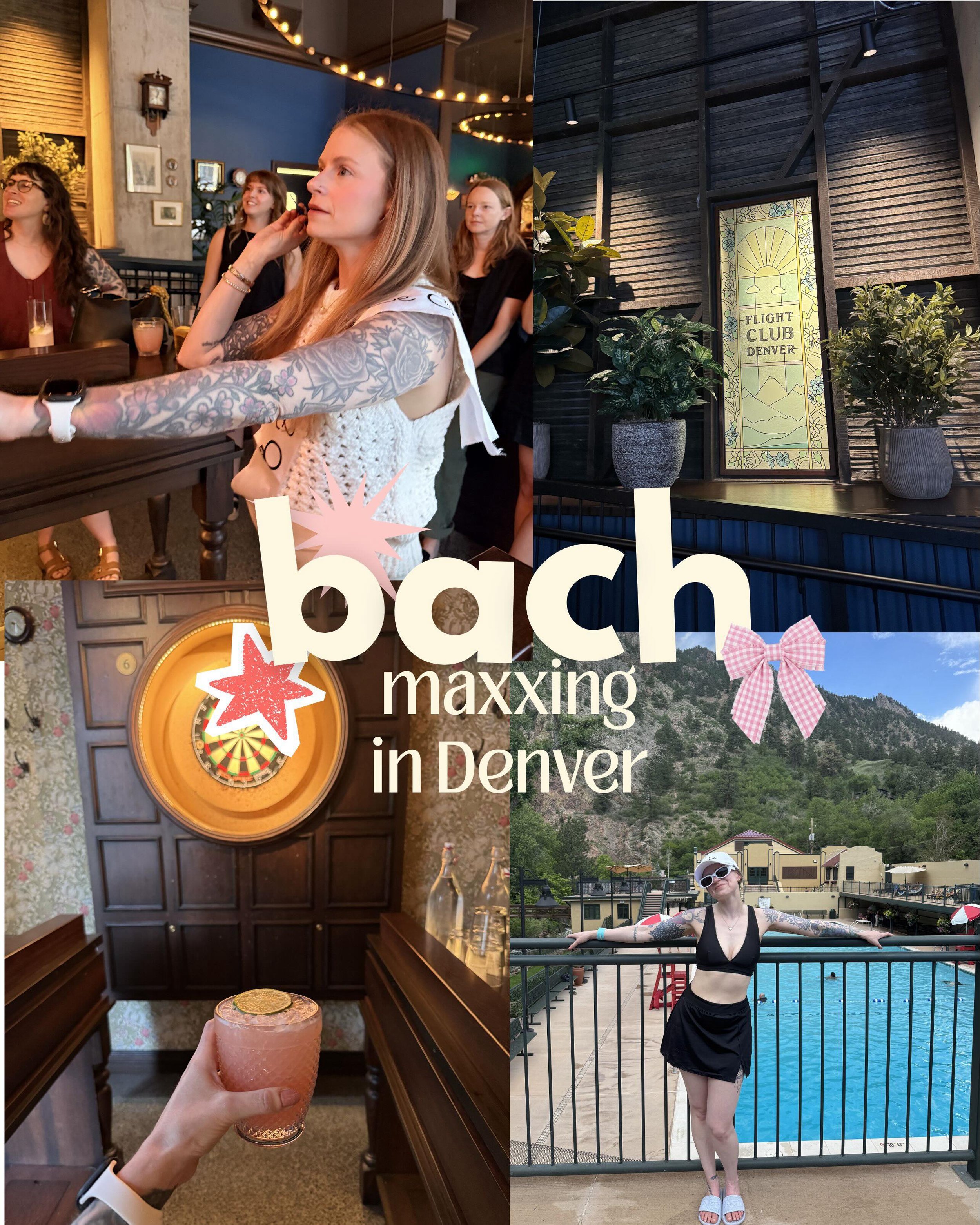 Bach maxxing, Denver edition 🏔️☀️💍

The most surreal weekend spent with my favorite people 🤍 

I truly hope everyone can find one girlfriend like this bunch. I am so grateful to these women for supporting me wholeheartedly. I cannot wait to dance 