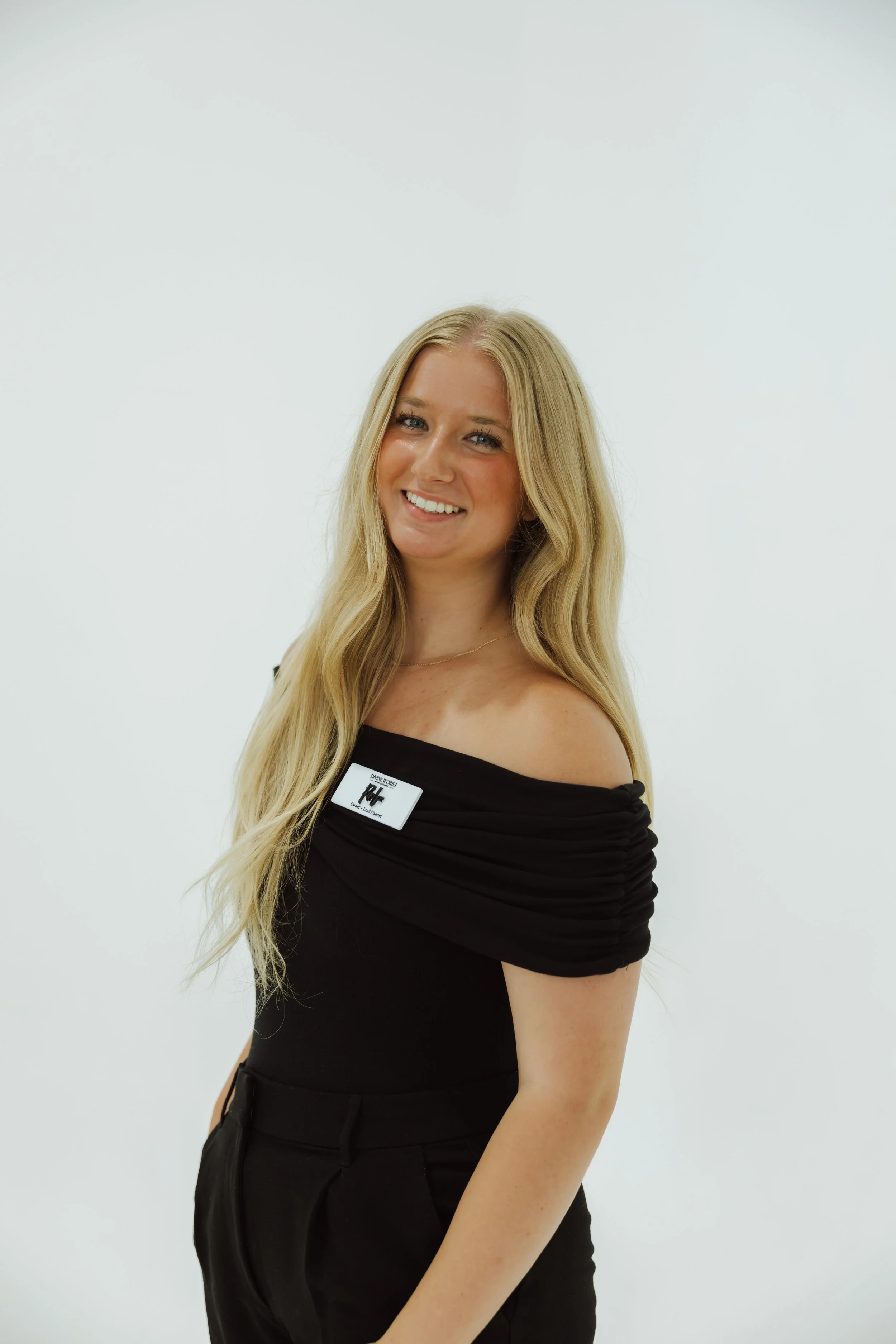 Raelee Young, founder and lead wedding planner of Divine Works Event Company, a Tulsa, Oklahoma wedding planning company.