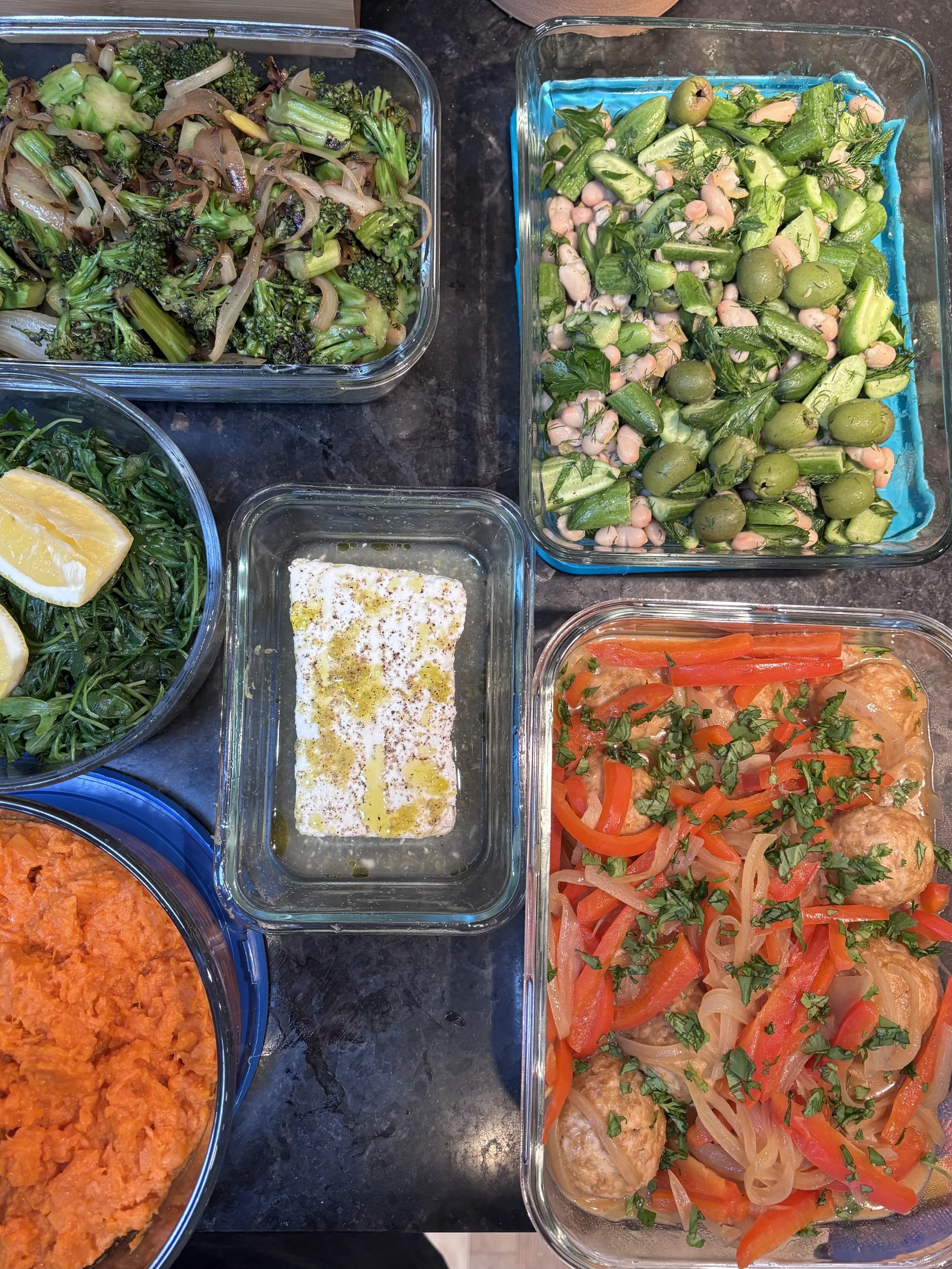 Kid friendly meals prepared by Boston-based private chef for meal prep.