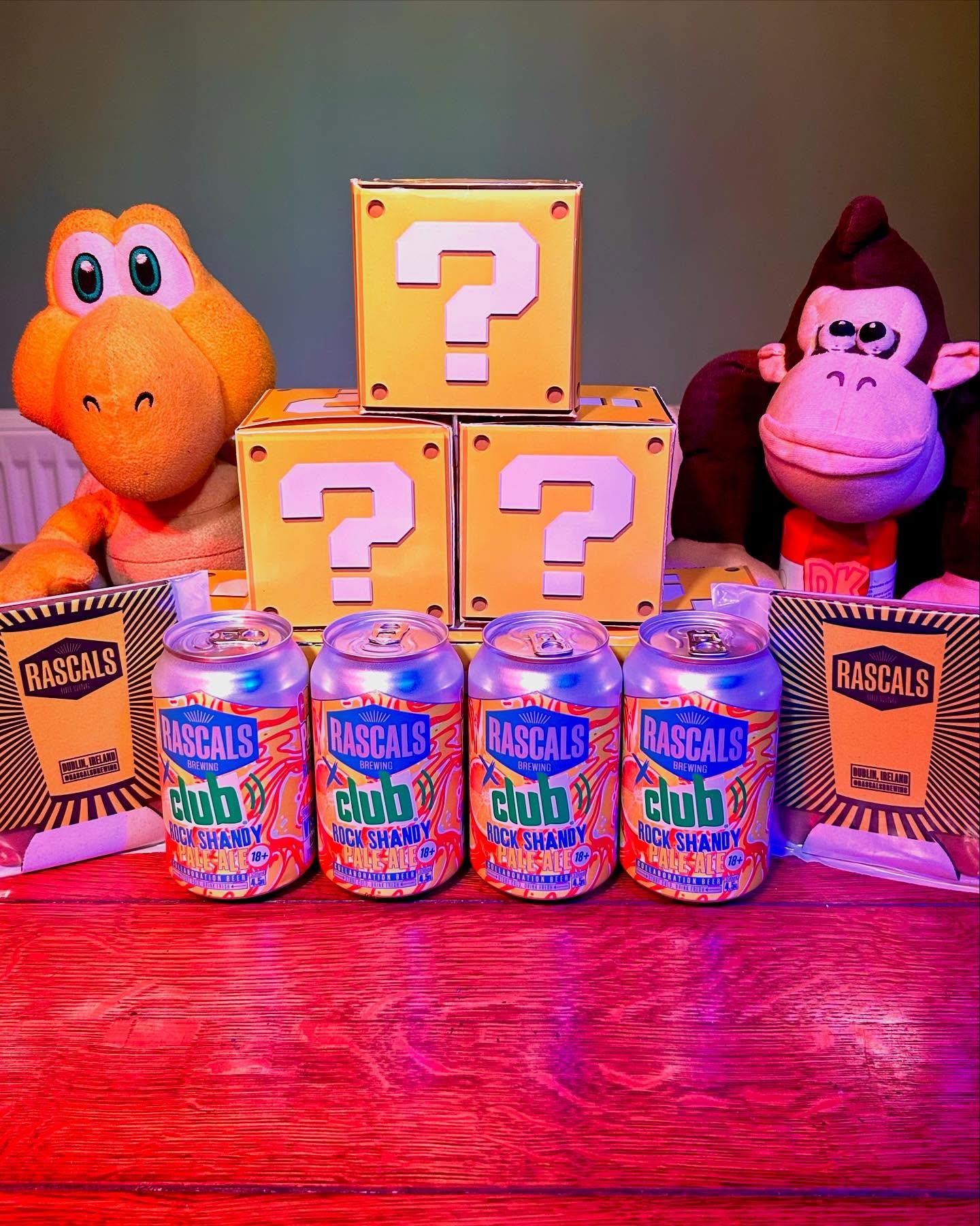 A sneak peak at some of the prizes on offer for our next event! We’d like to thank @rascalsbrewing for collaborating with us on this event!
1 tournament ticket remains and plenty of tickets left for General Admission, It’s-a gonna be gr