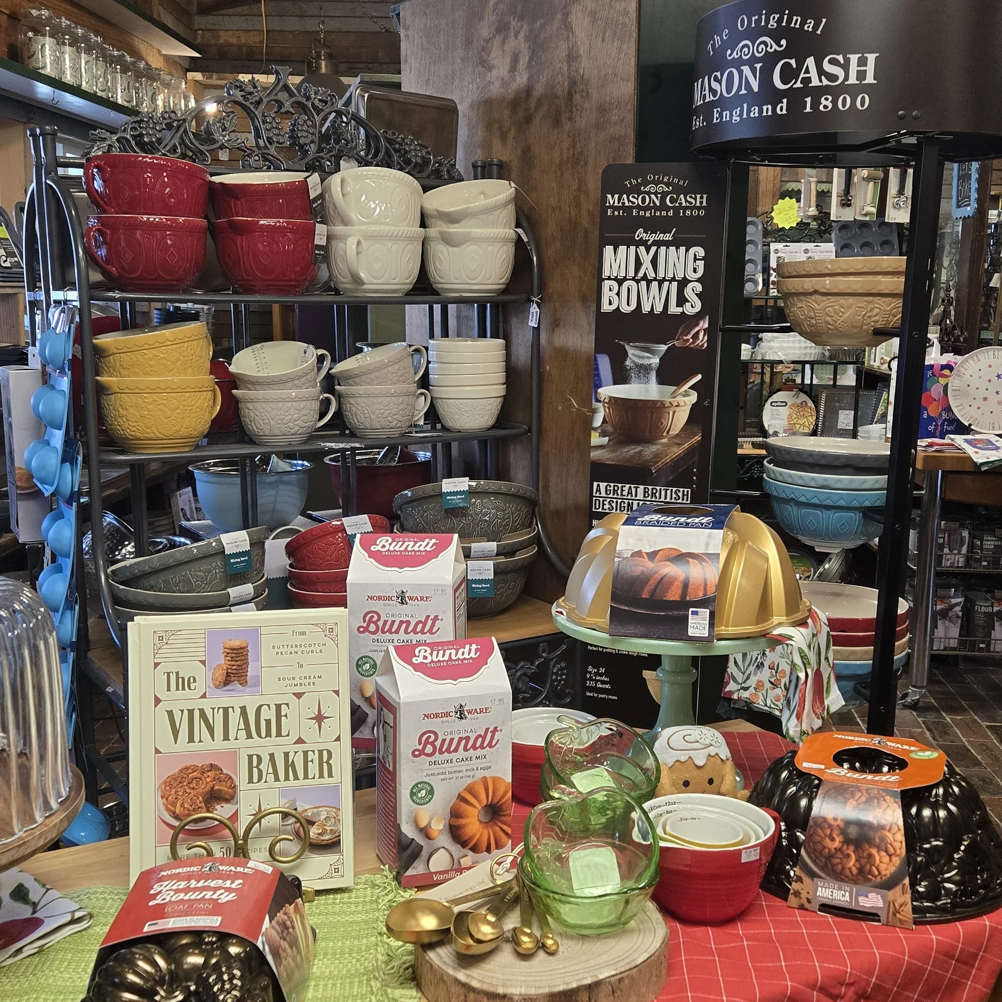 Monday Mason Cash drop. Big restock of these beautiful baking bowls!