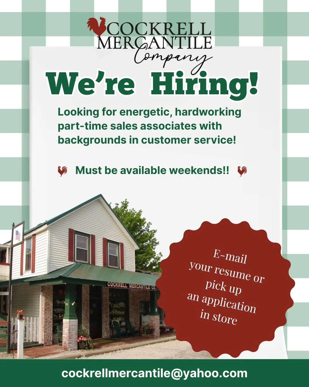 Come spend the holidays with us!