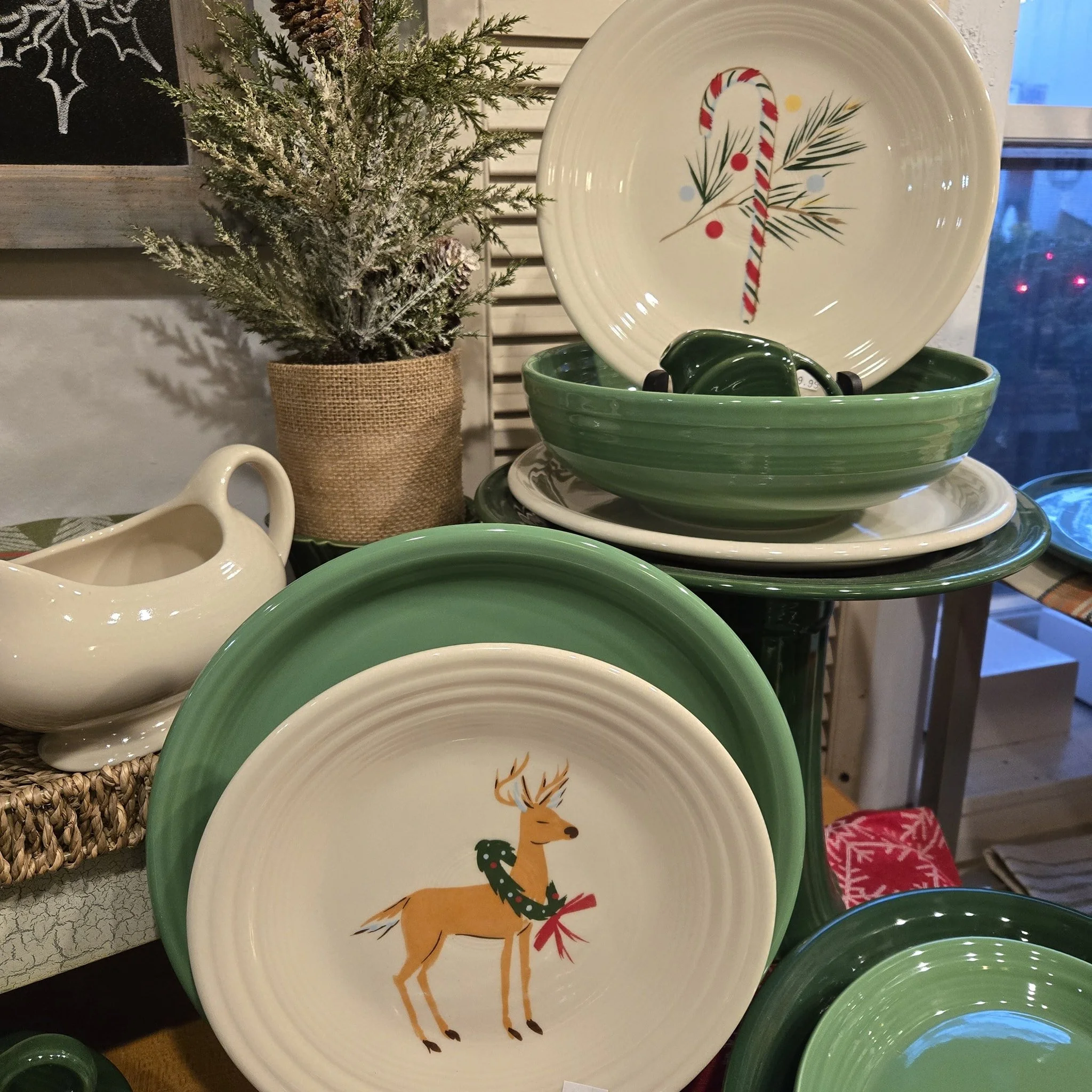 Make sure you don't miss these Holly Jolly Fiesta plates! We won't be able to get any more before Christmas!