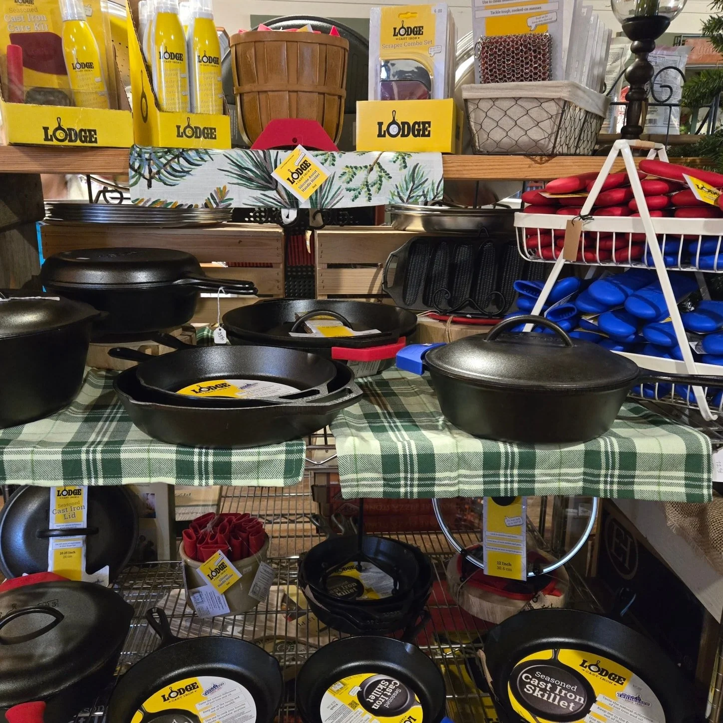 Cast iron is a hot gift item this year. We have a fresh restock!