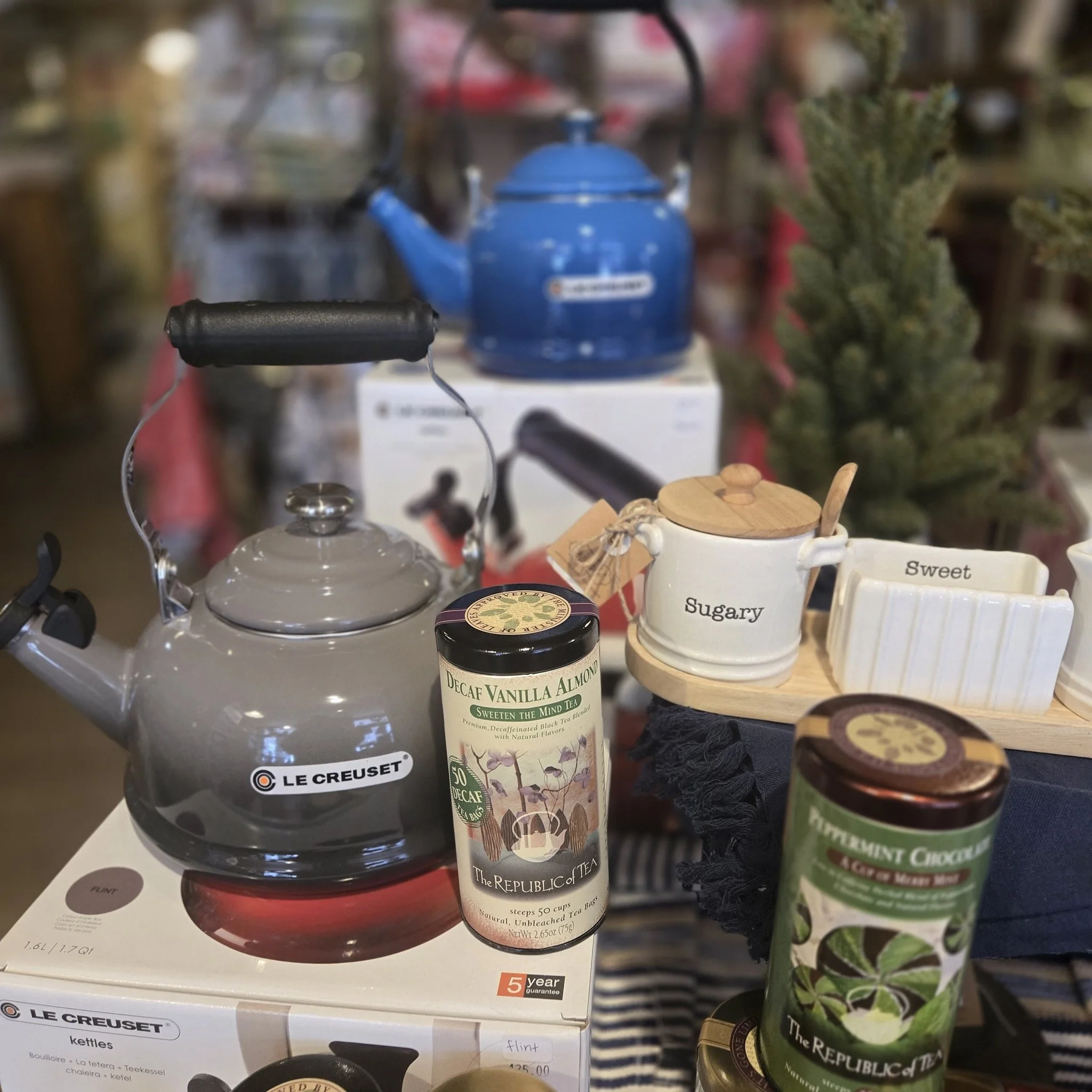 These cold days call for hot tea. Lots, and lots of tea!