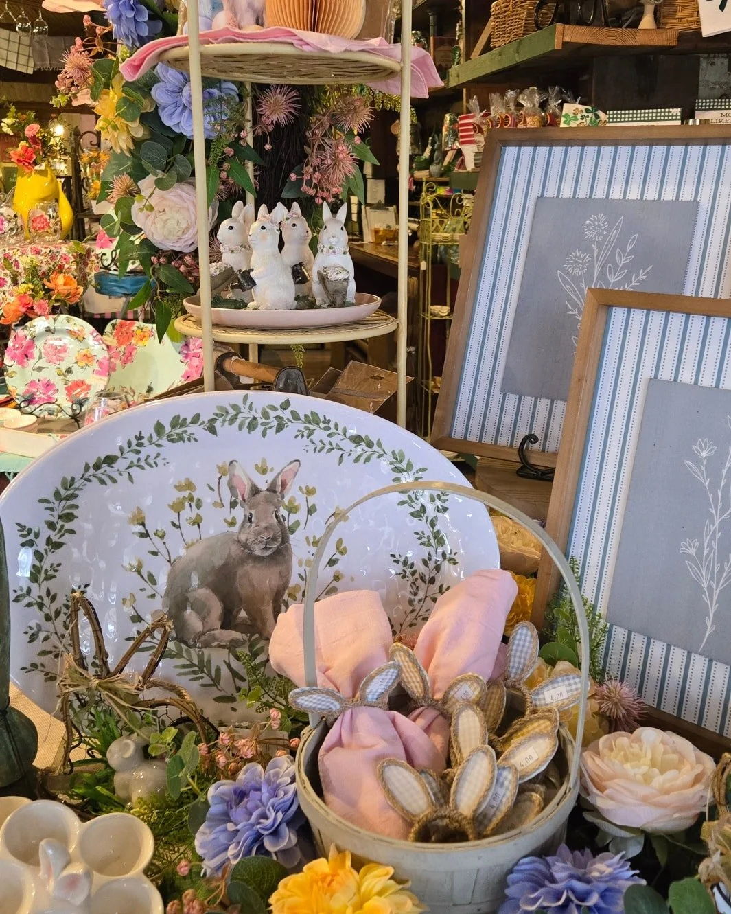 Bunnies are hopping out of here quickly! Don't miss your chance to shop new spring arrivals!