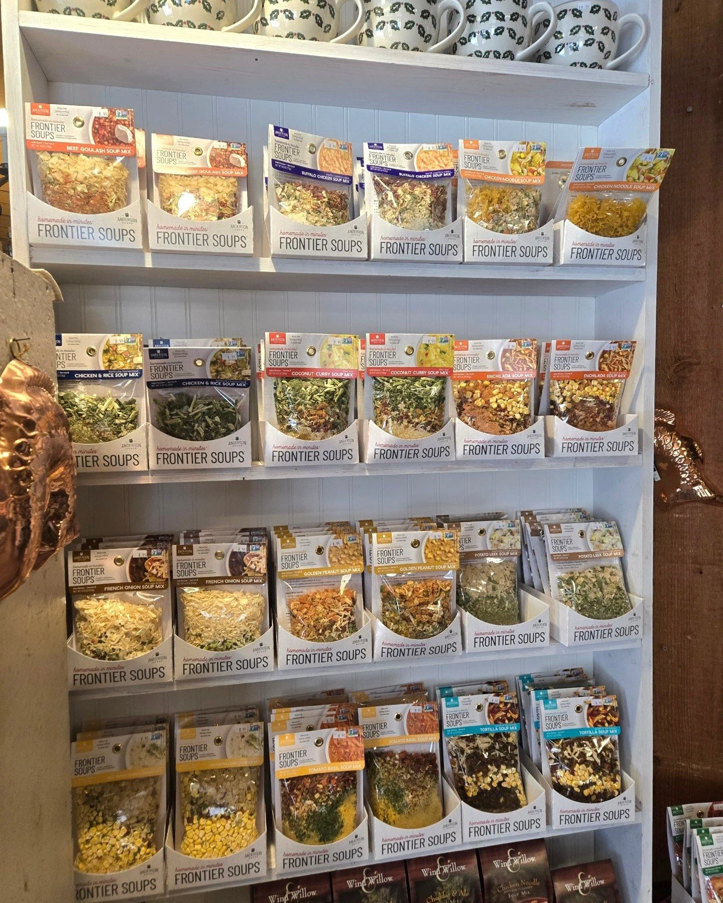 It looks like a good week to be stocked upon soup for cozy dinners!