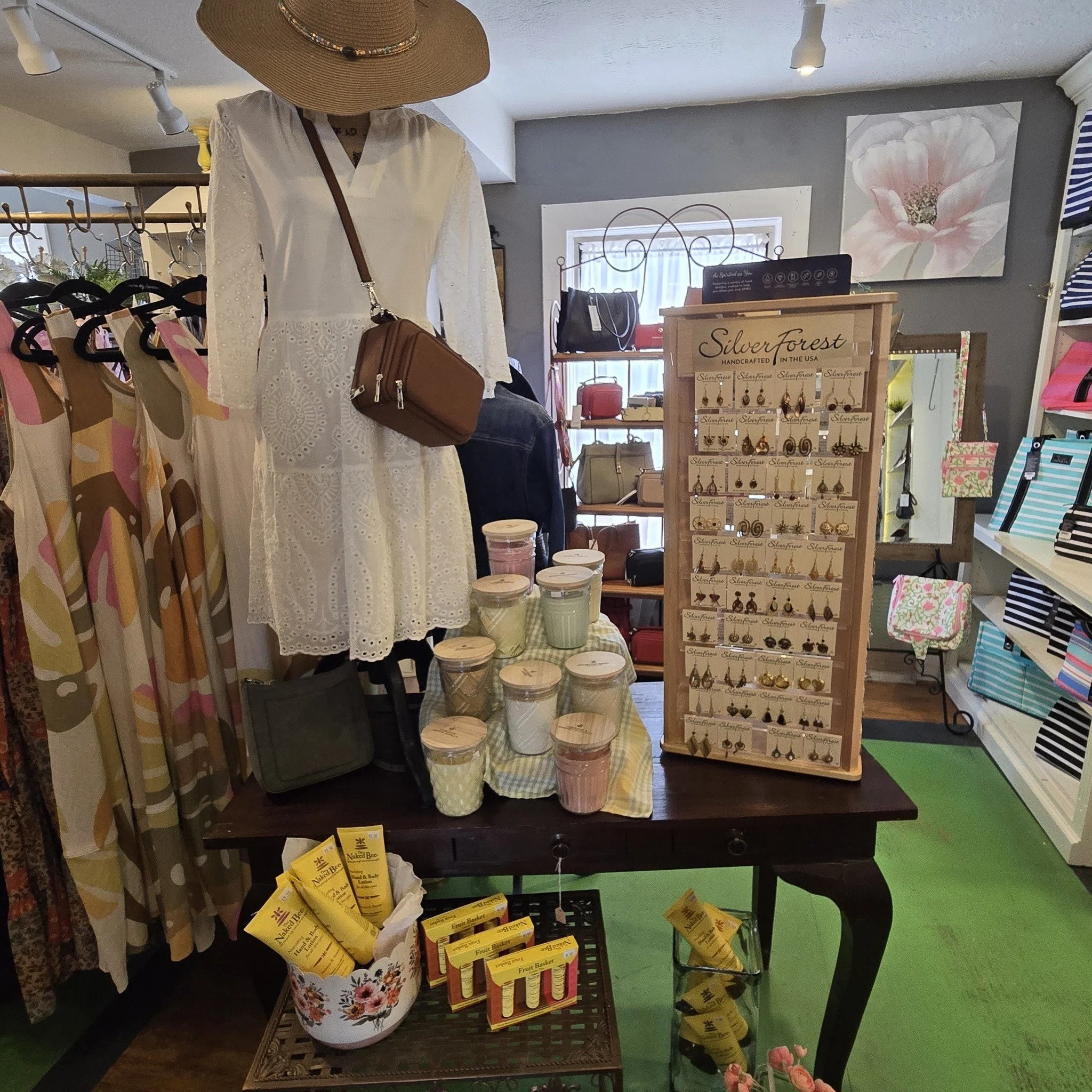 When you come put this week, don't miss the Cottage! There are some great Easter dress options!