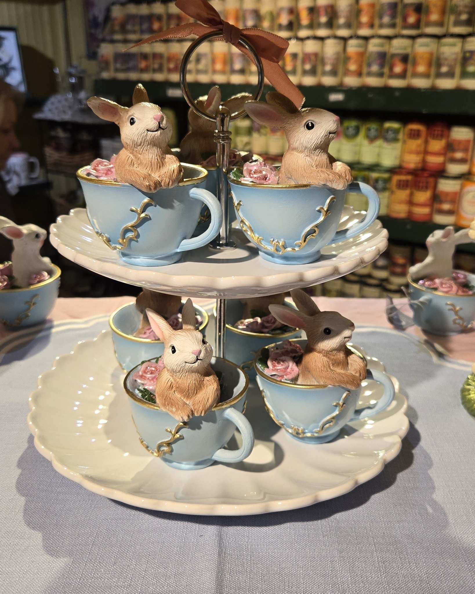 You didn't know you need a bunny in a teacup, but you do! That's the kind of sweet surprise you find here!