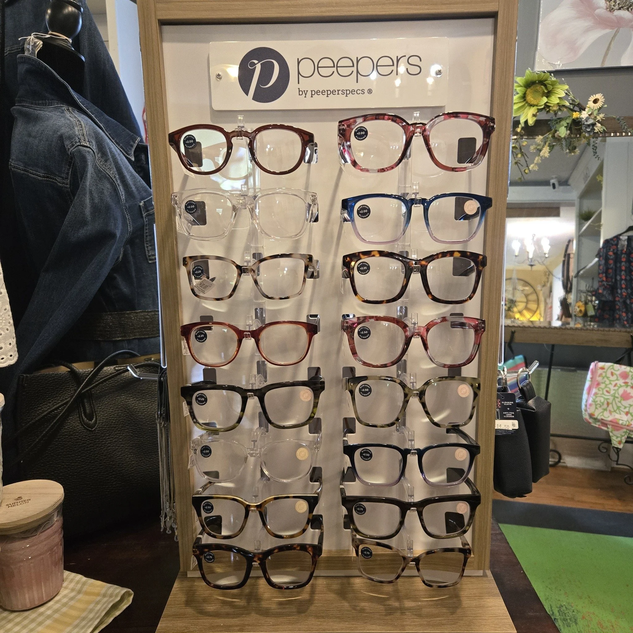 Is it just me or is the writing on everything getting smaller?? Good thing we have Peepers in the Cottage!