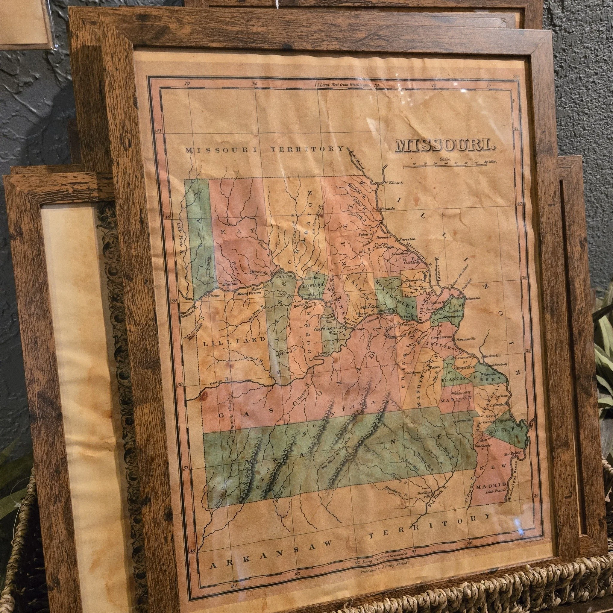 We have a little piece of Lee's Summit history hanging in the Cottage. Come see Penney's Territorial Maps, see what historic streets and names you still recognize!