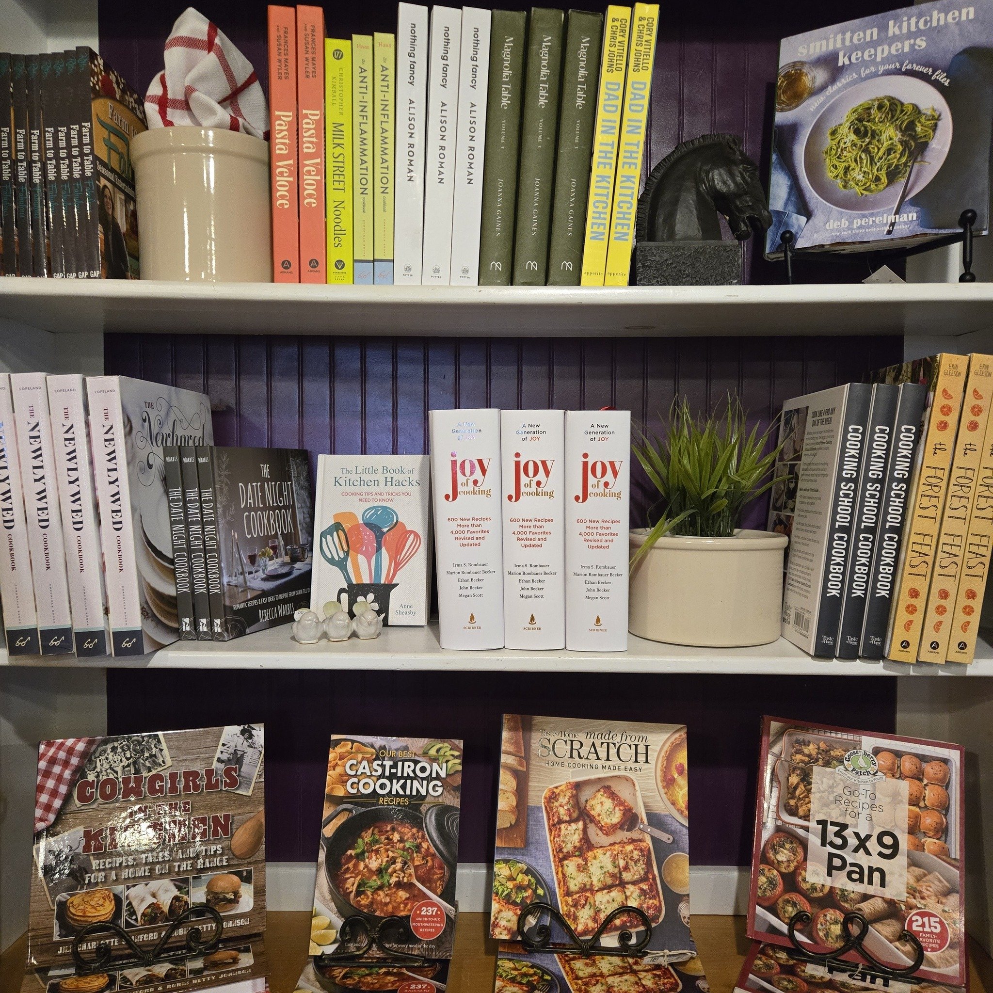 Rainy days are perfect for reading. Who else can read cookbooks like literature?
