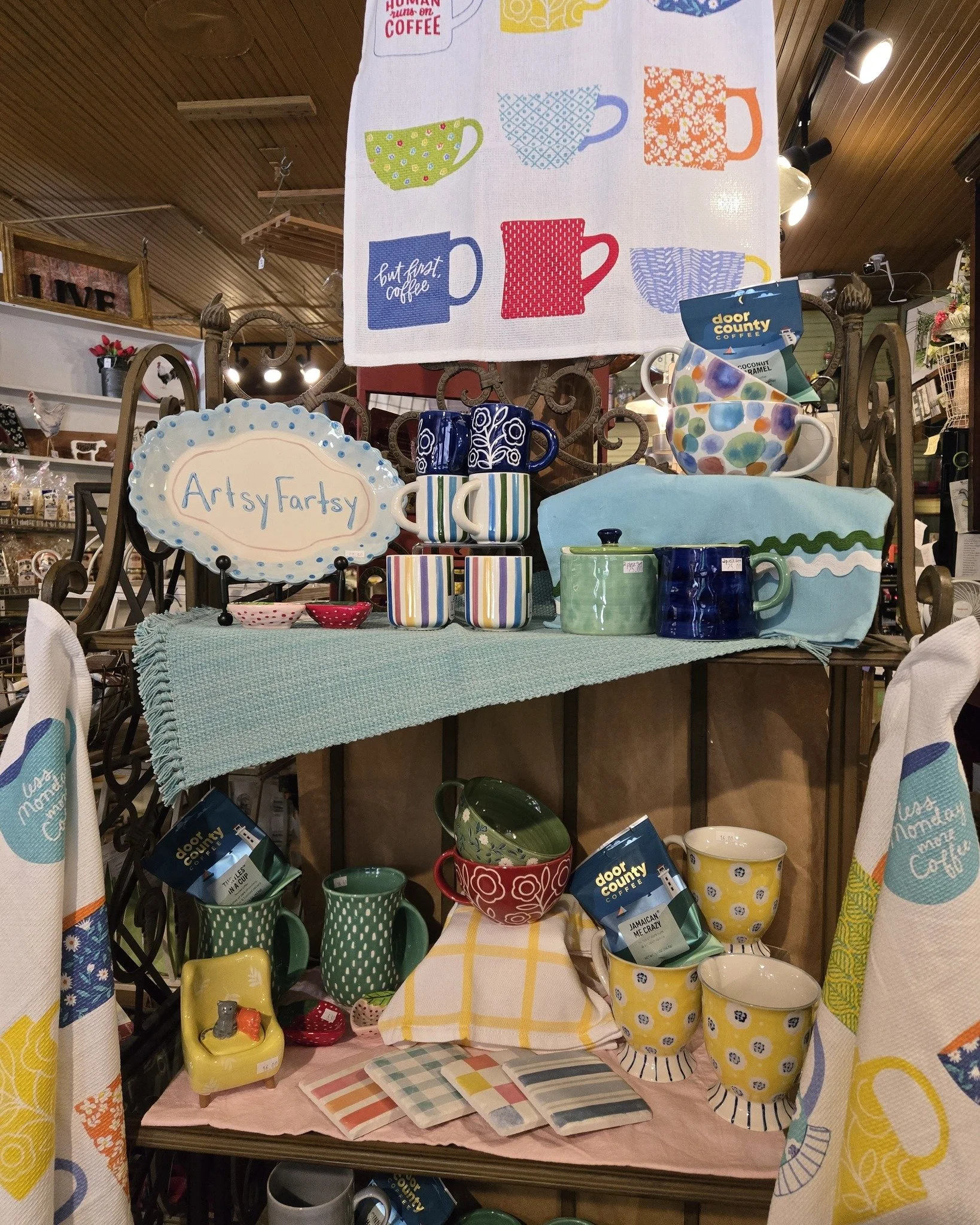 Coffee lovers! New fun mugs just arrived. Grab your favorite before they're gone!
