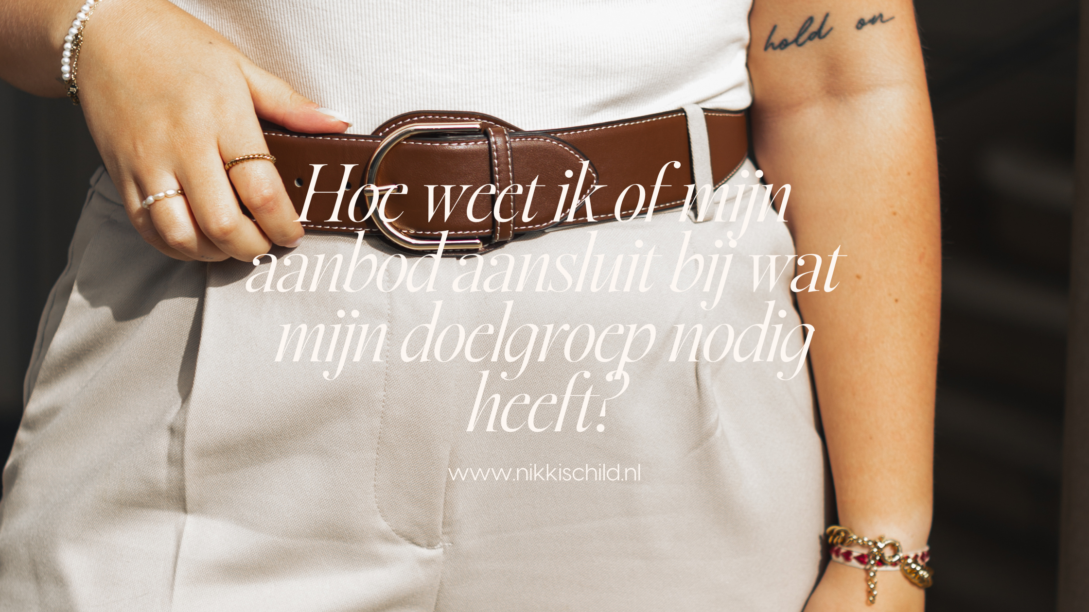 Hoe weet ik of mijn aanbod aansluit bij wat mijn doelgroep nodig heeft?