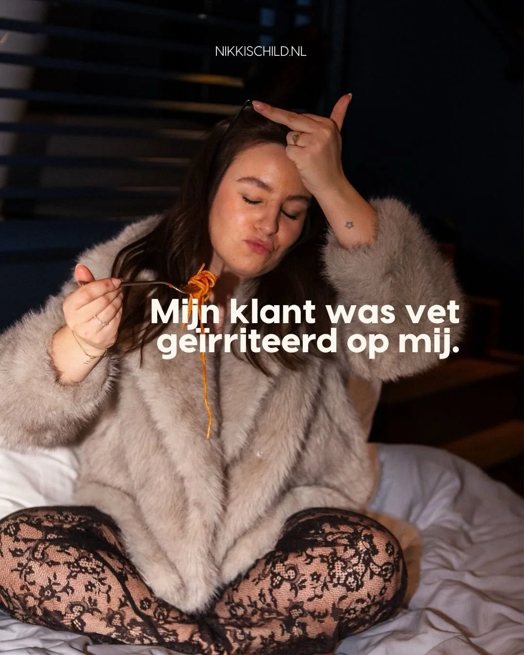 Verder ben ik ook heel lief voor m&rsquo;n klanten 🫱🏻&zwj;🫲🏼🤍