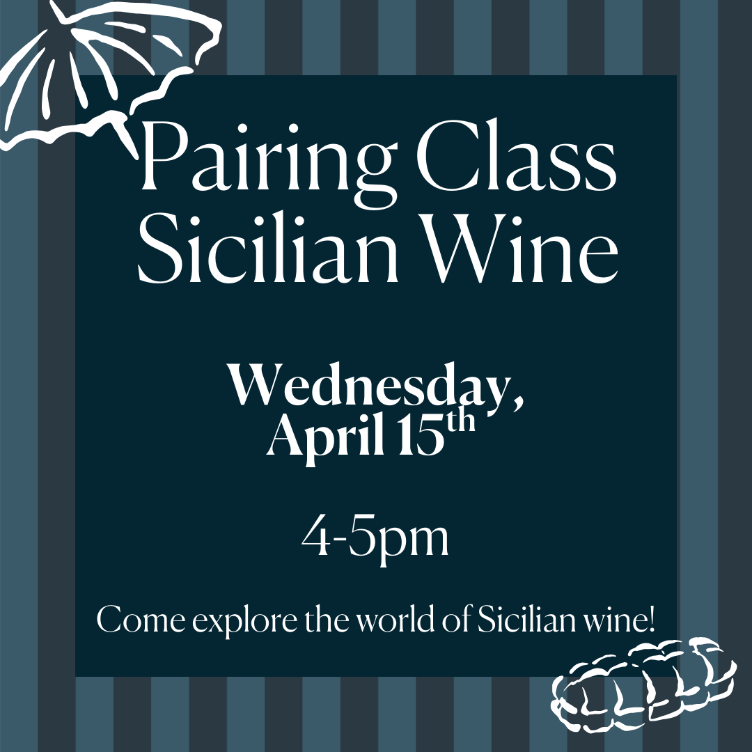 Pairing Class - Sicilian Wine