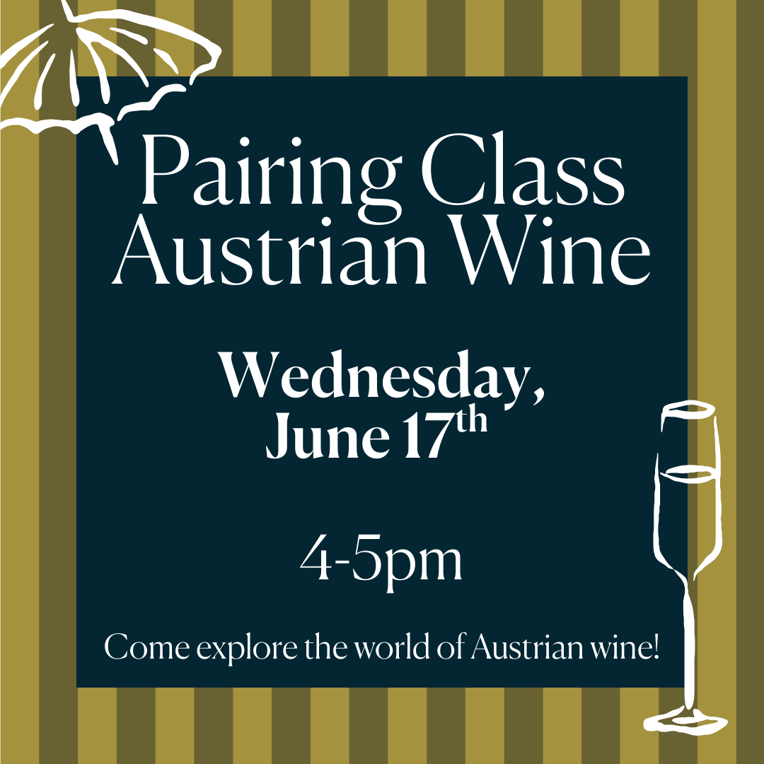 Pairing Class - Austrian Wine 