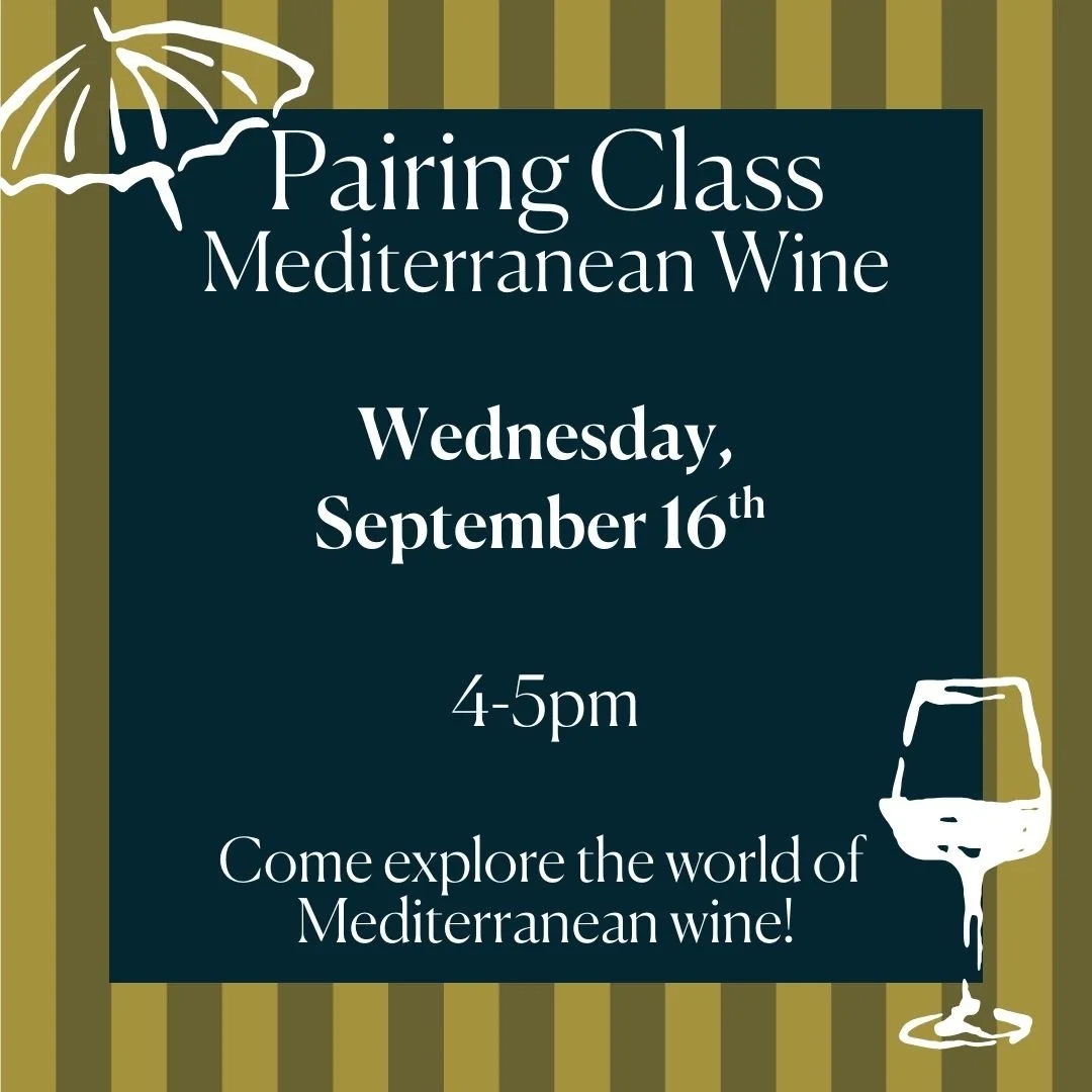 Pairing Class - Mediterranean Wine