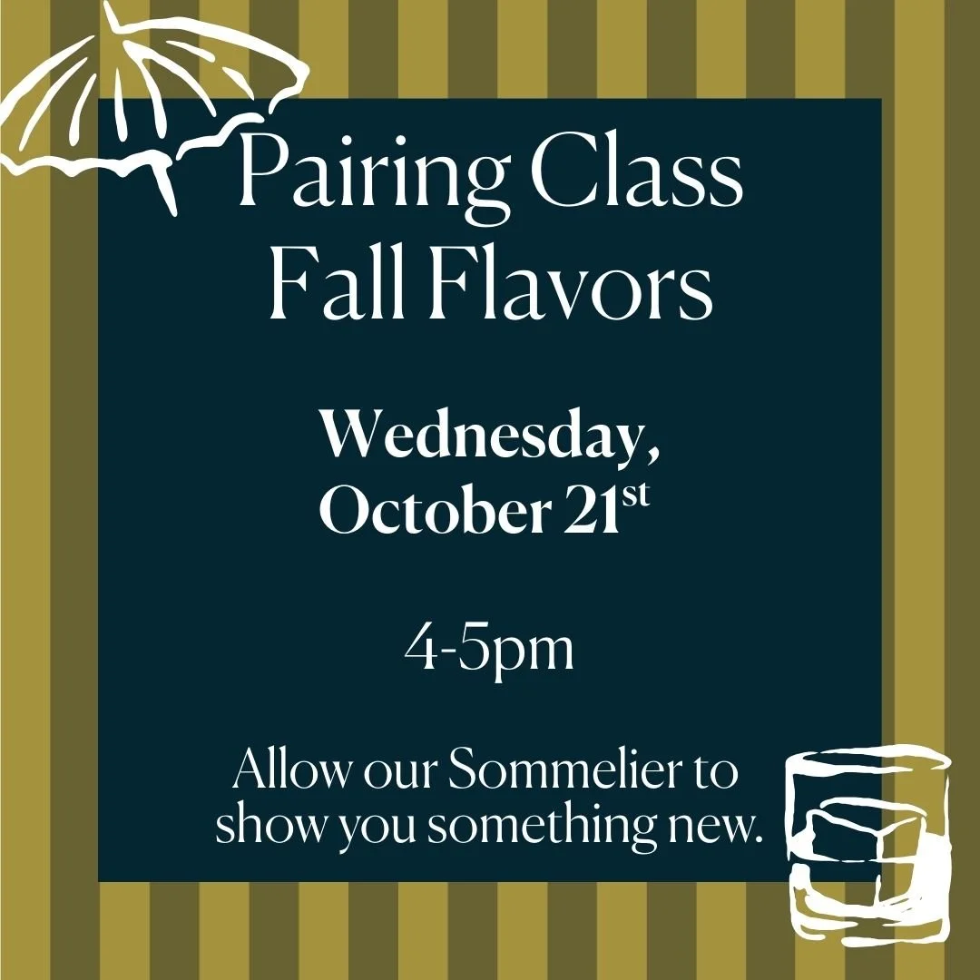 Pairing Class - Fall Flavors