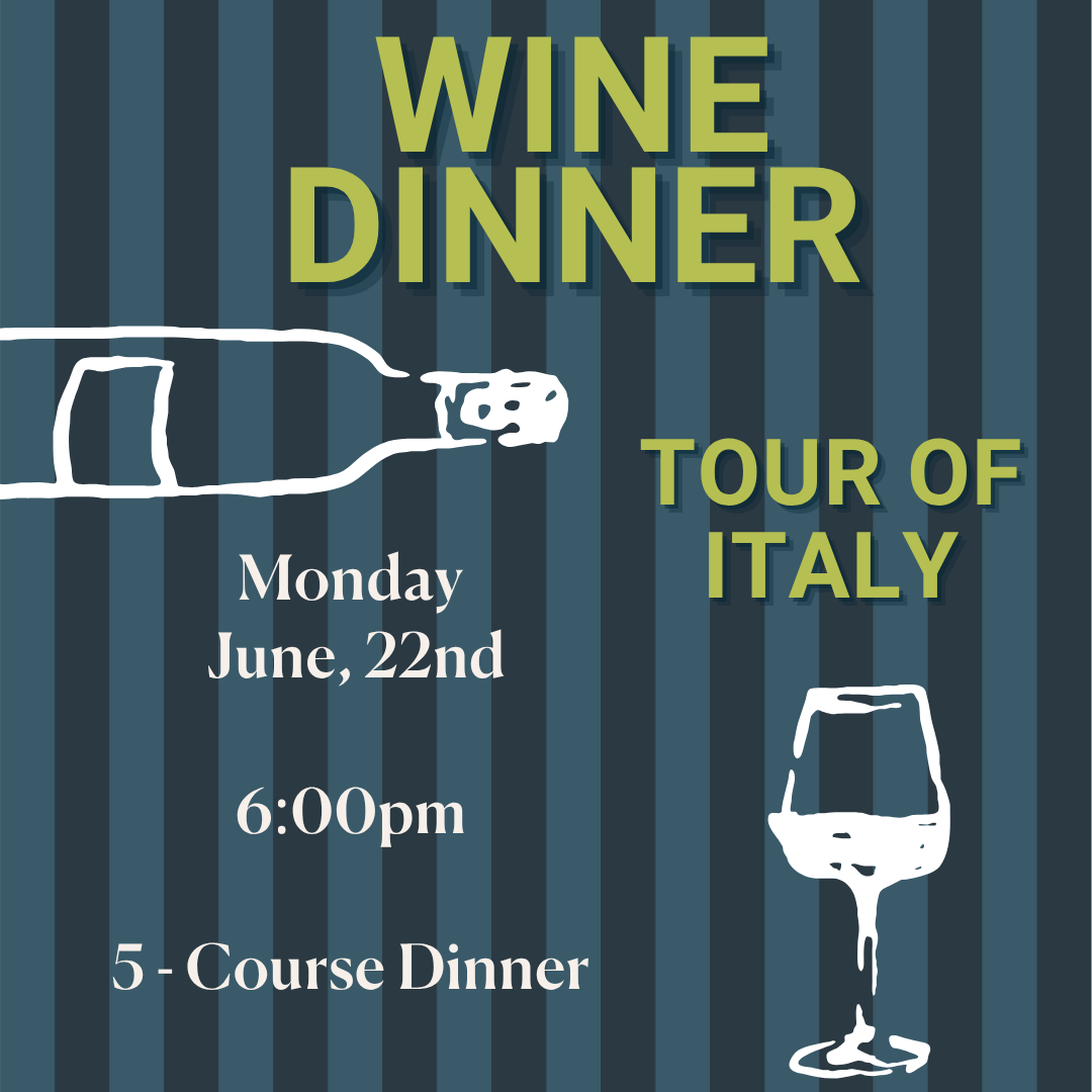 Wine Dinner - Tour of Italy