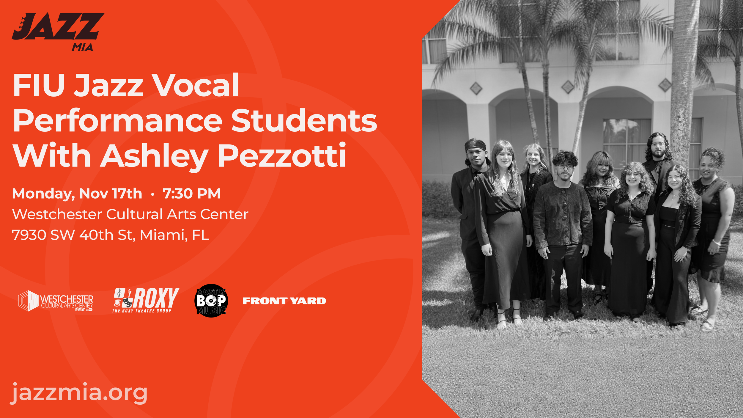 JAZZMIA Nights - FIU Jazz Vocal Performance Students with Ashley Pezzotti