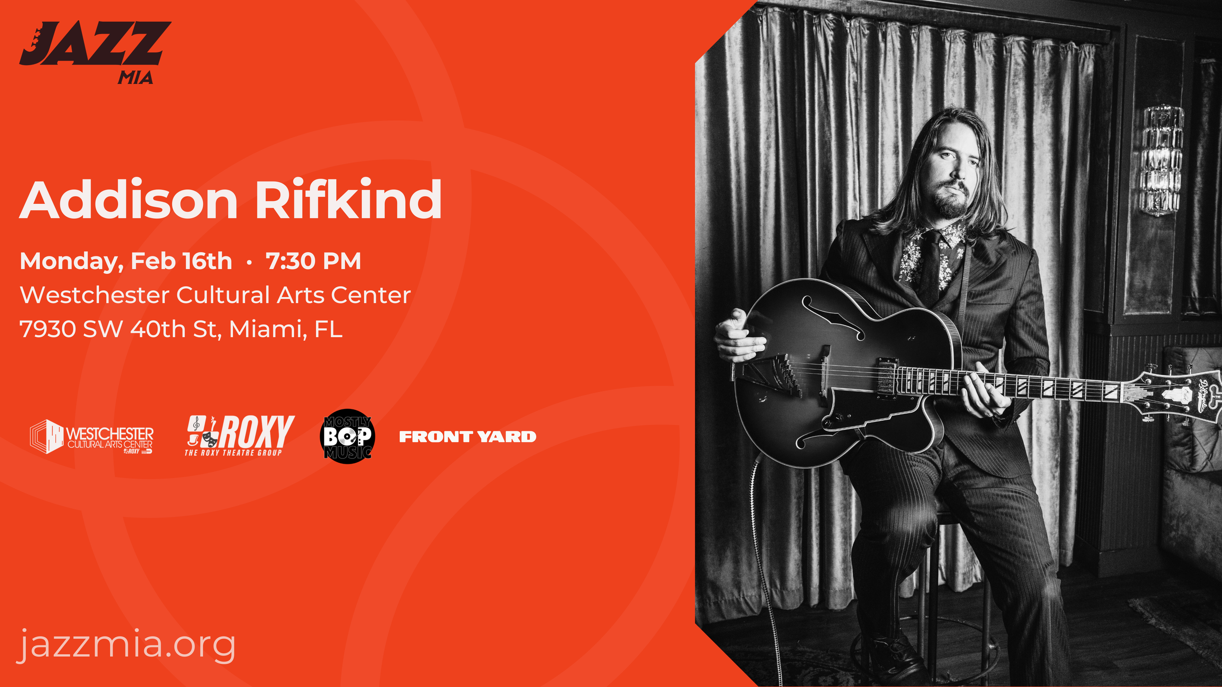 JAZZMIA Nights - Addison Rifkind Quartet