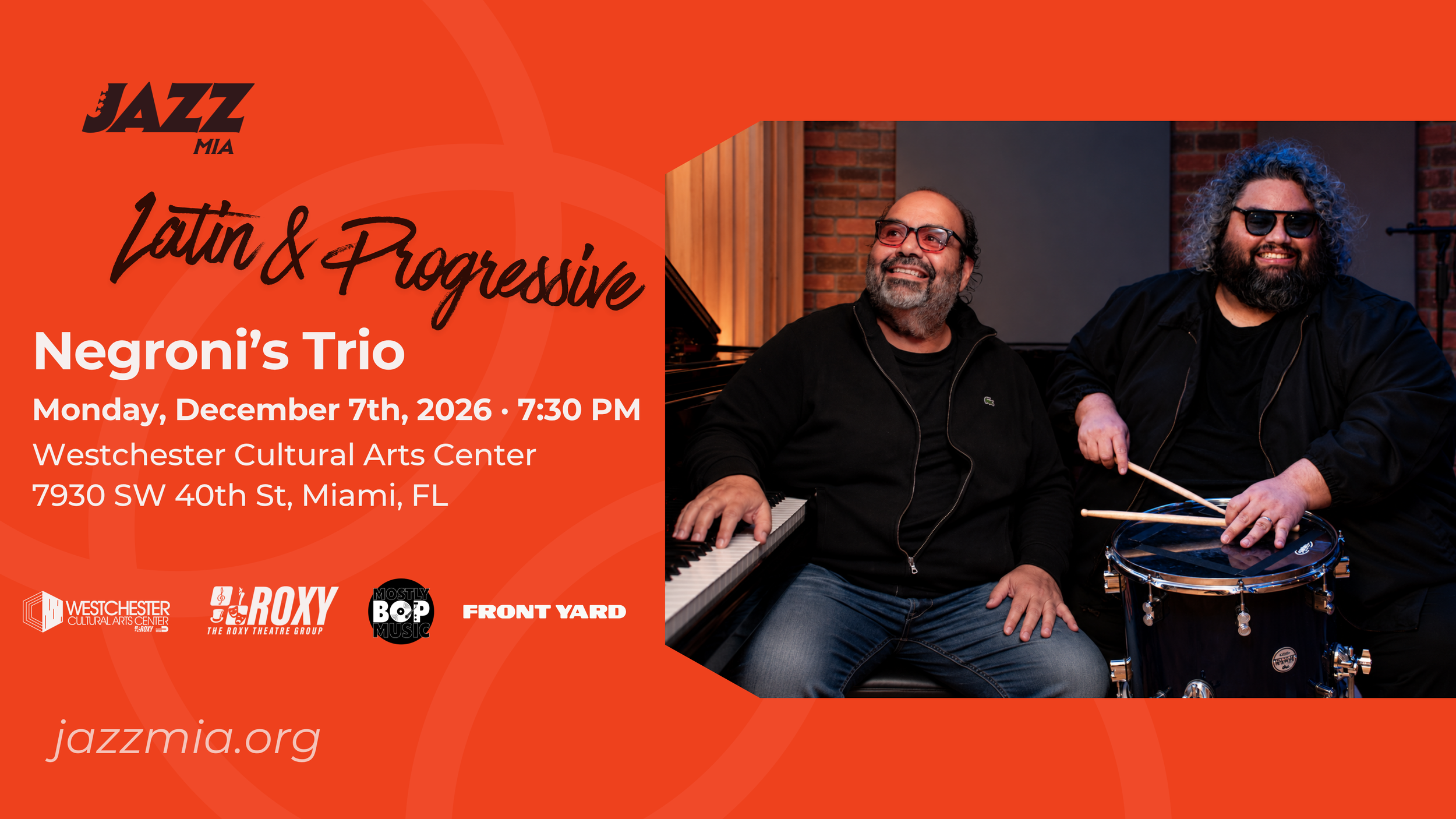 JAZZMIA NIGHTS - Negroni's Trio