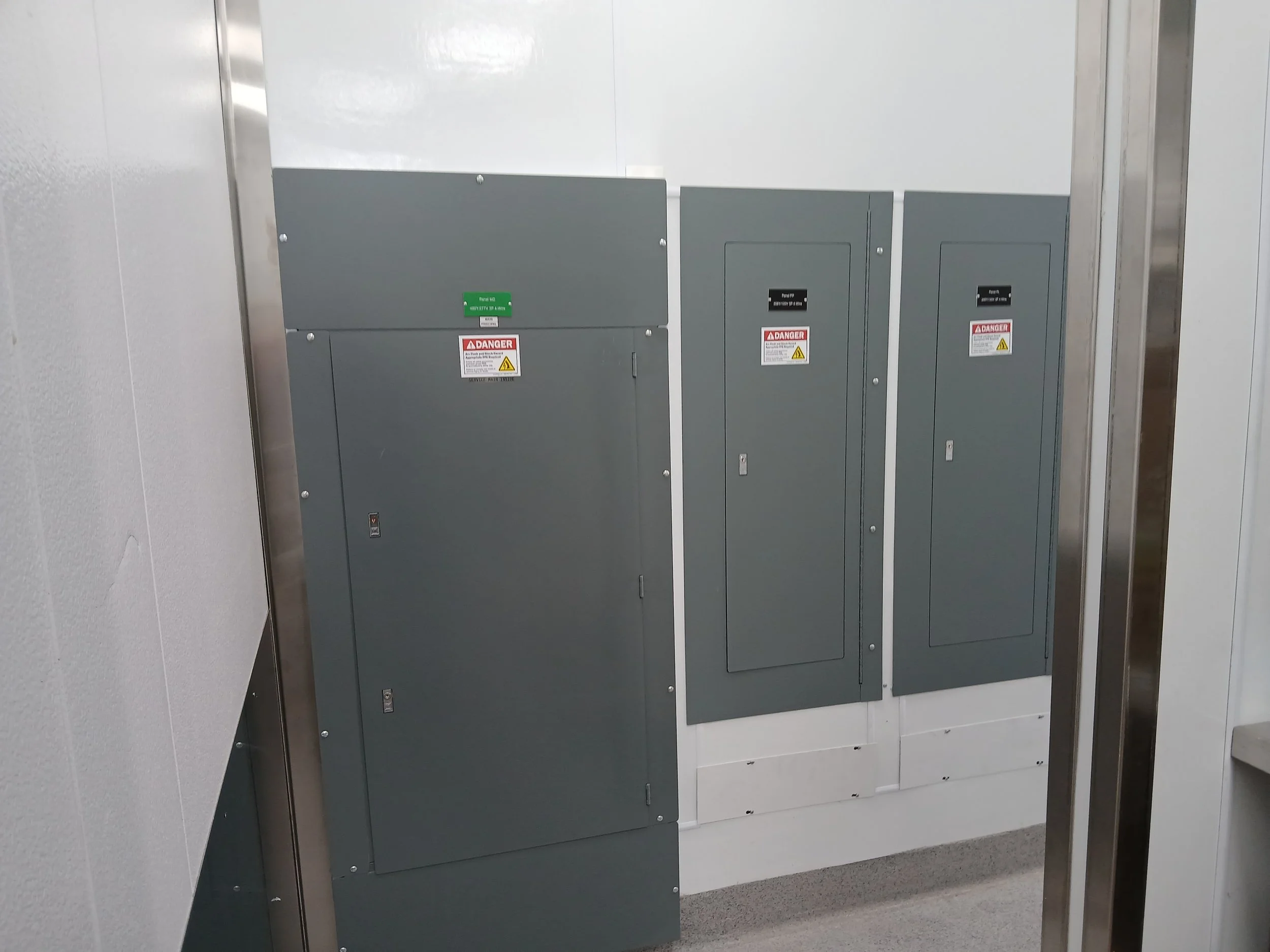 Power distribution, lighting panels, power panels