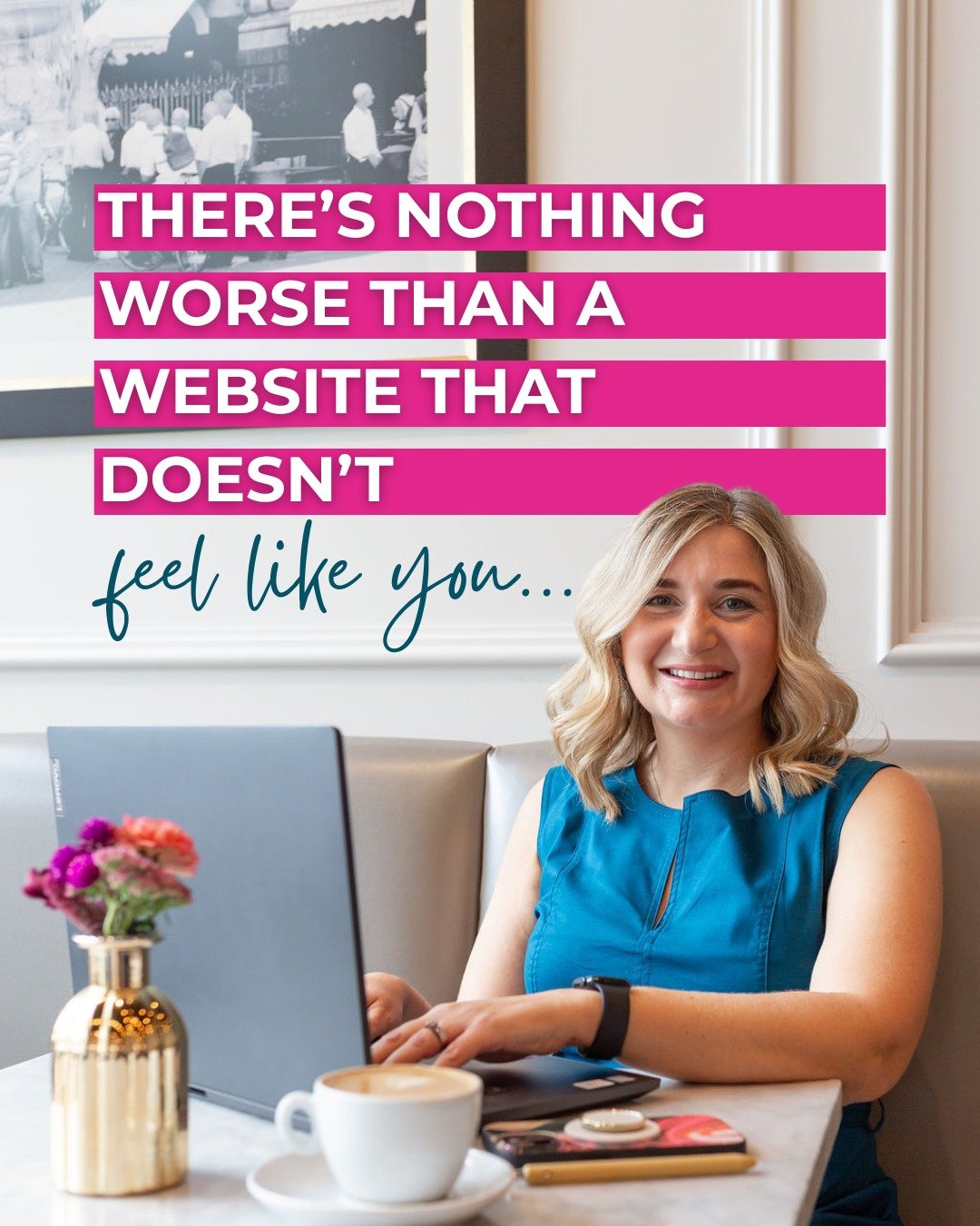 The working relationship is everything to me. I don't just want to hand you a pretty website and disappear. I want you to feel supported, excited, and genuinely proud of what we built together from day one to launch day! 

If you've had a less-than-g