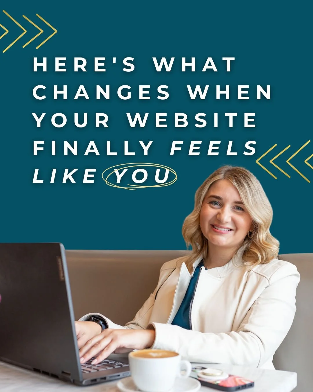 This is my absolute favorite part of the job!

The moment a client sees their finished website and goes from nervous and uncertain to completely obsessed. That type of confidence is real, and it ripples out into every part of their business.&nbsp;

T