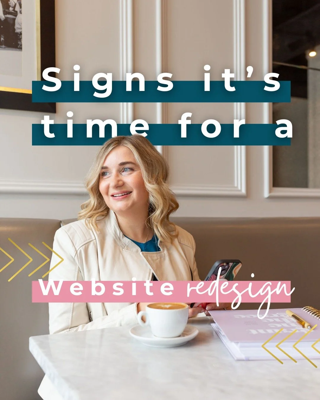 I talk to so many incredible women who KNOW their website isn't working but they've been tolerating it for so long it just feels normal. It's not normal, and you don't have to keep settling.&nbsp;

Your website should be one of your hardest working b