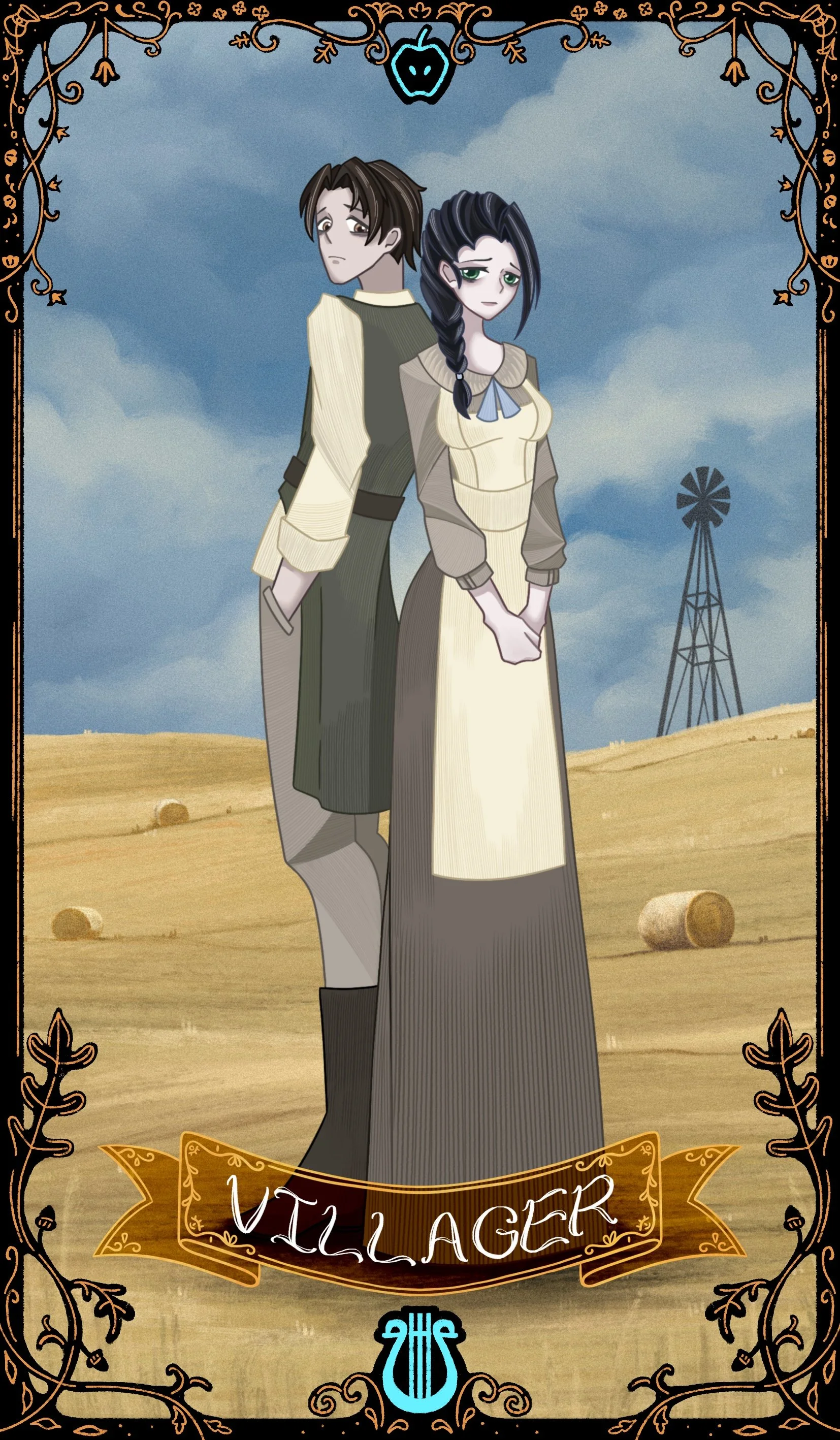 VILLAGER  Faction: Human Faction  Lore (Dread): A restless unease takes hold. The mind knows no stillness.  Ability — None: You have no special abilities. Each night, you take no action and remain asleep until daybreak.